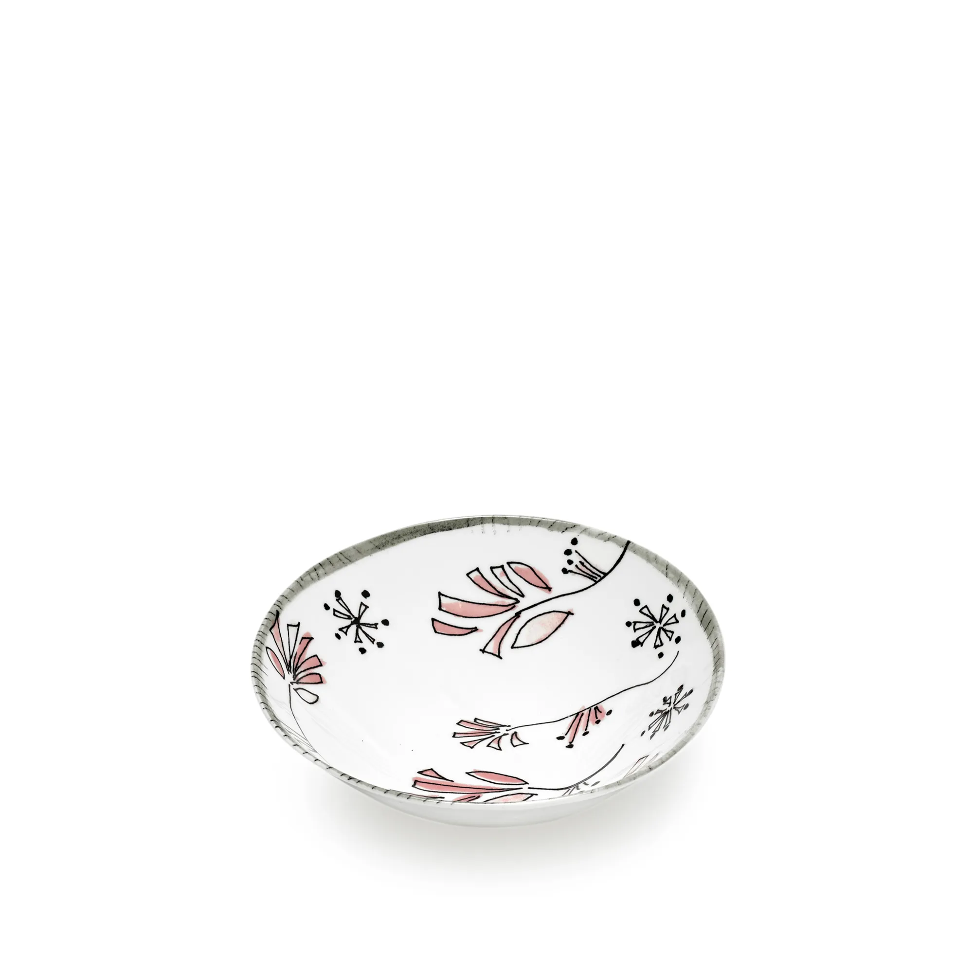 Low Bowl S Fiore Rosa - Set of 2