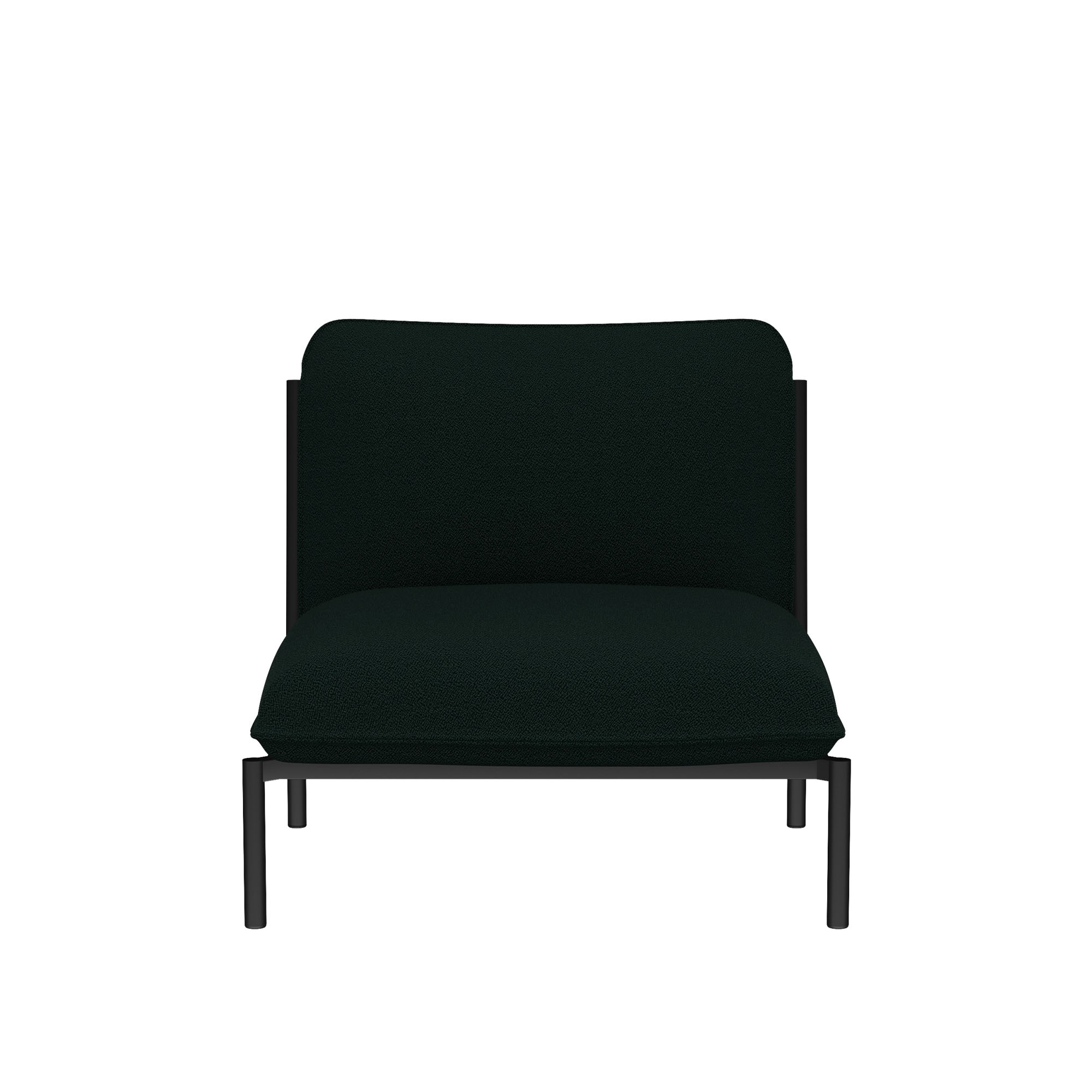 HEM - Kumo Single-seater Pine - Fåtöljer - Anderssen & Voll - Grön - Metall/Syntetiskt/Skum/Ull