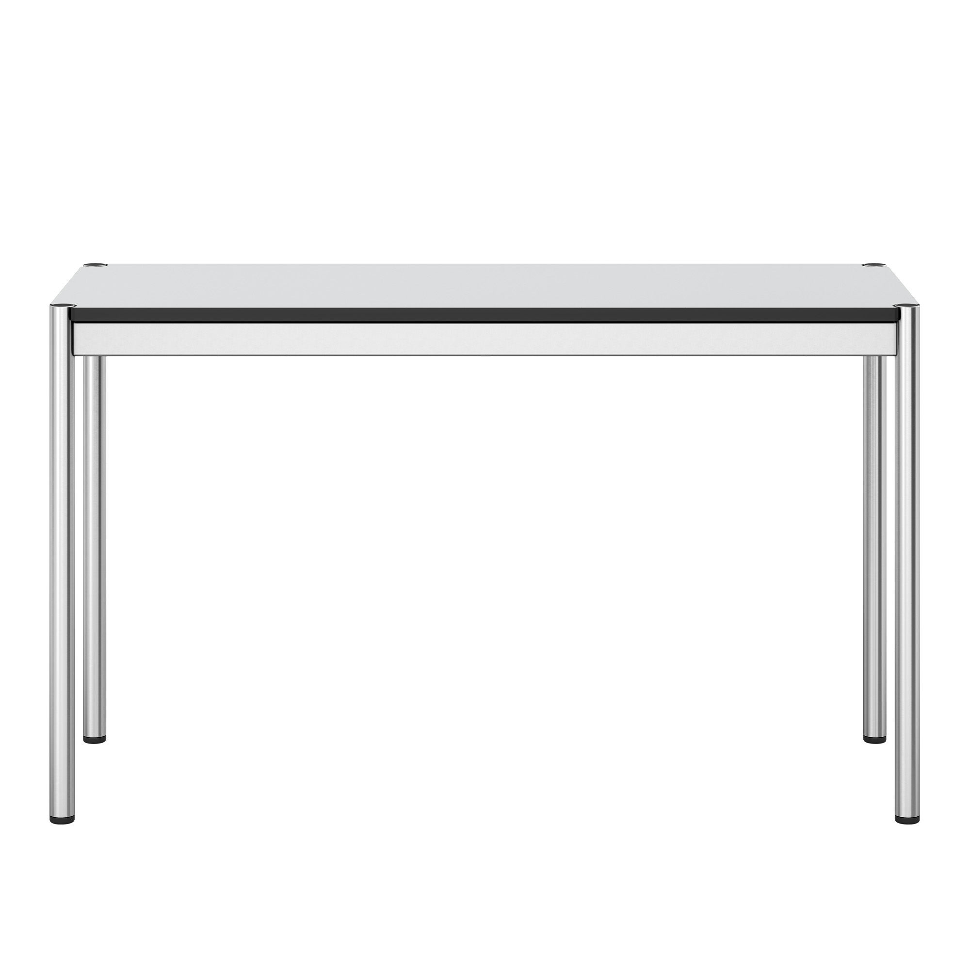 USM - USM Haller T8 02 Laminate Pearl Grey - Skrivbord - Fritz Haller & Paul Schärer - Brun - Metall | Möbler - Bord - Skrivbord | Möbelexperten