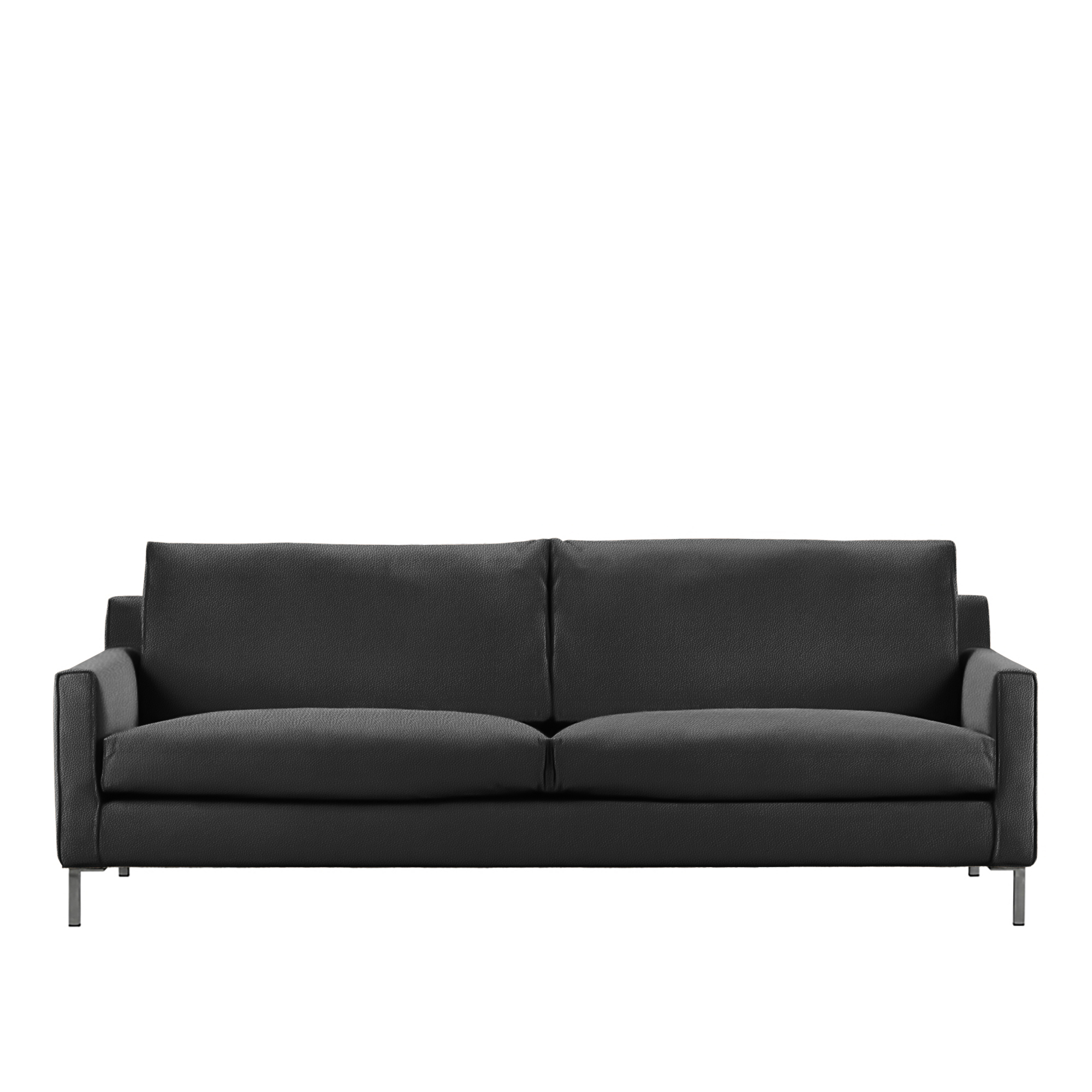 Eilersen - Streamline 3-sits, Bredd: 220 cm, Läder: Kat. A  - 700 Texas - 10 - Soffor - Jens Juul Eilersen - Svart