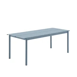 Linear Steel eettafel voor buiten 200 cm