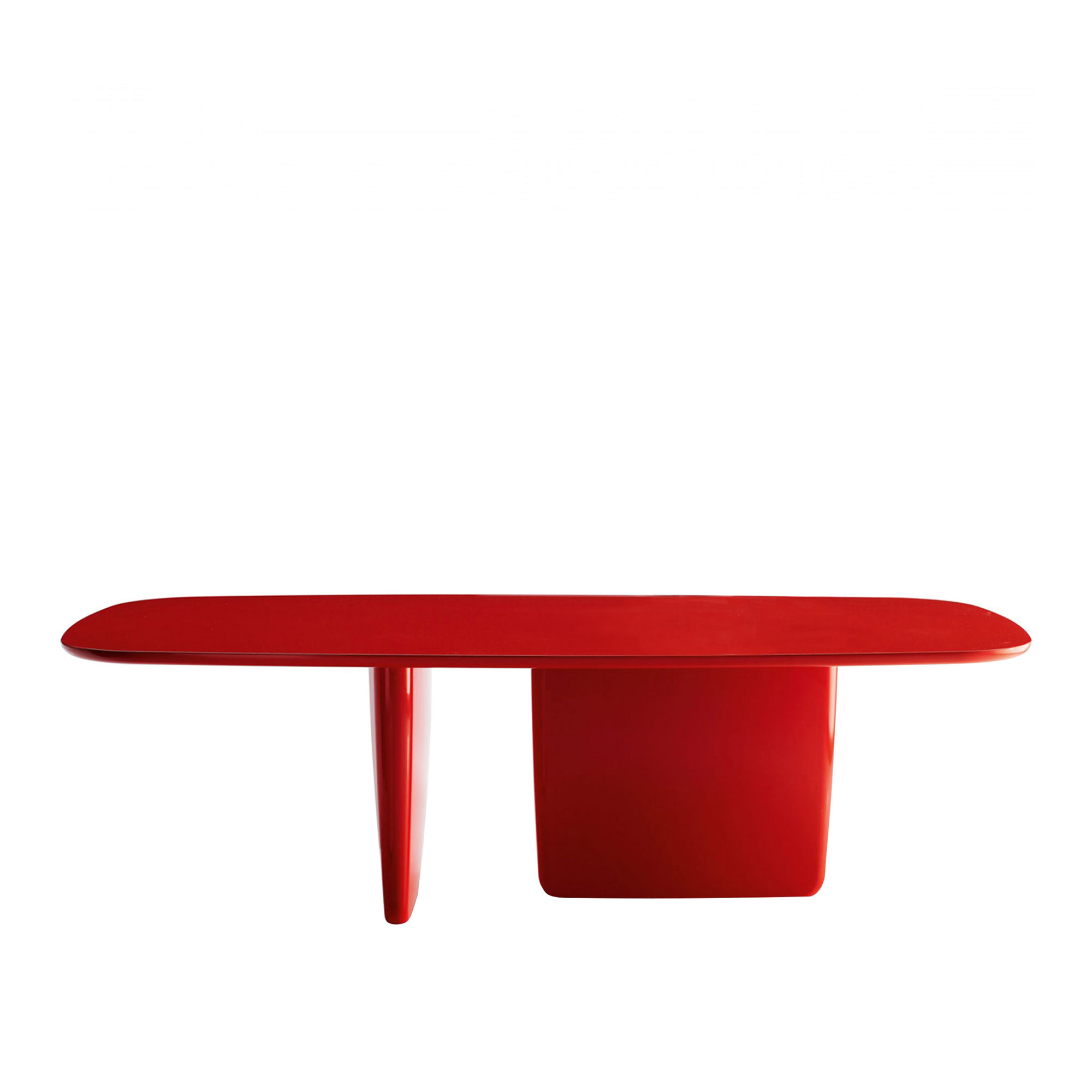 B&B Italia - Tobi-Ishi - Rektangulärt, Satin white(9110E) - Matbord - Edward Barber,Jay Osgerby - Vit - MDF/Metall/Syntetiskt