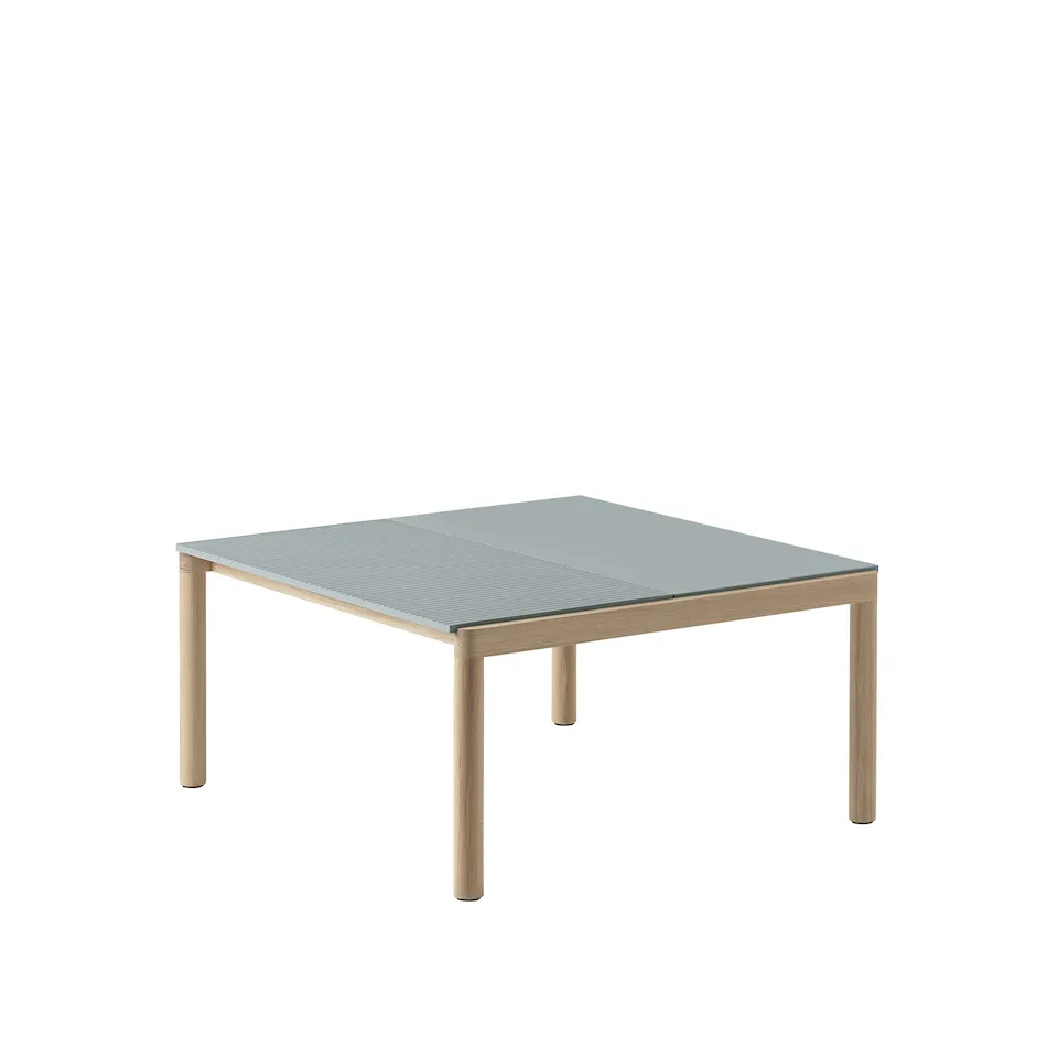 Couple Coffee Table 1 Plain 1 Wavy 80 x 84 x 40