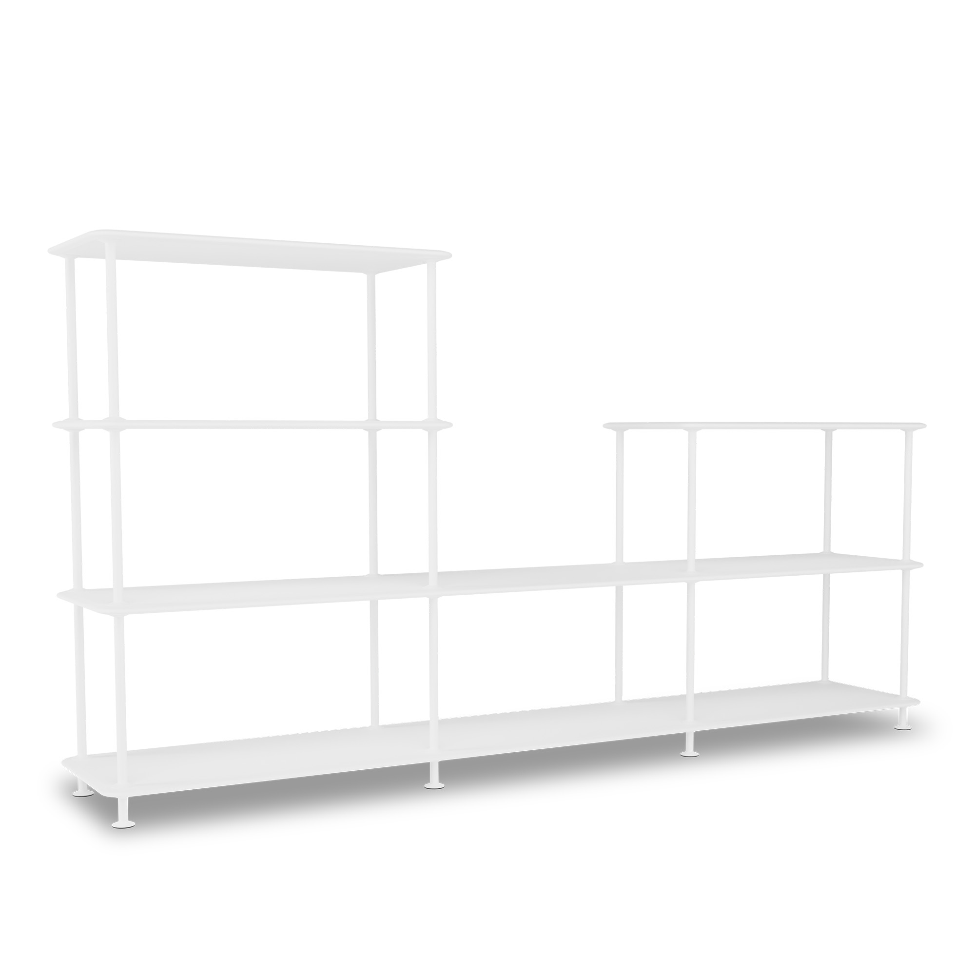 montana - montana free 312000 214-newwhitestructure 101-newwhite - hyllor & hyllsystem - jakob wagner - vit - metall/trä