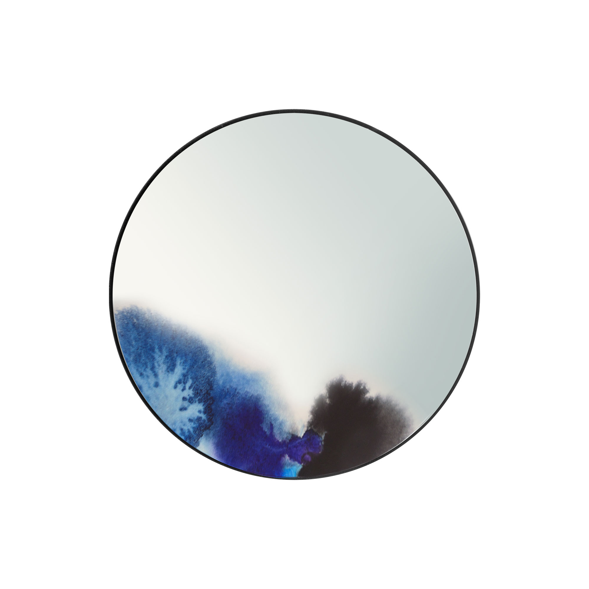 Petite Friture - Francis, Wall Mirror, Small, Blue - Halvkroppsspeglar - Constance Guisset - Blå