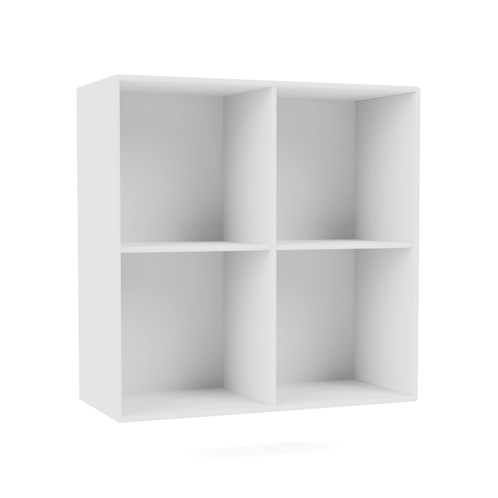 Montana - Show Bookcase, Suspension Rail - New White - Hyllor - Peter J. Lassen - Vit - MDF | Möbler - Förvaring Och Hyllor - Hyllor | Möbelexperten