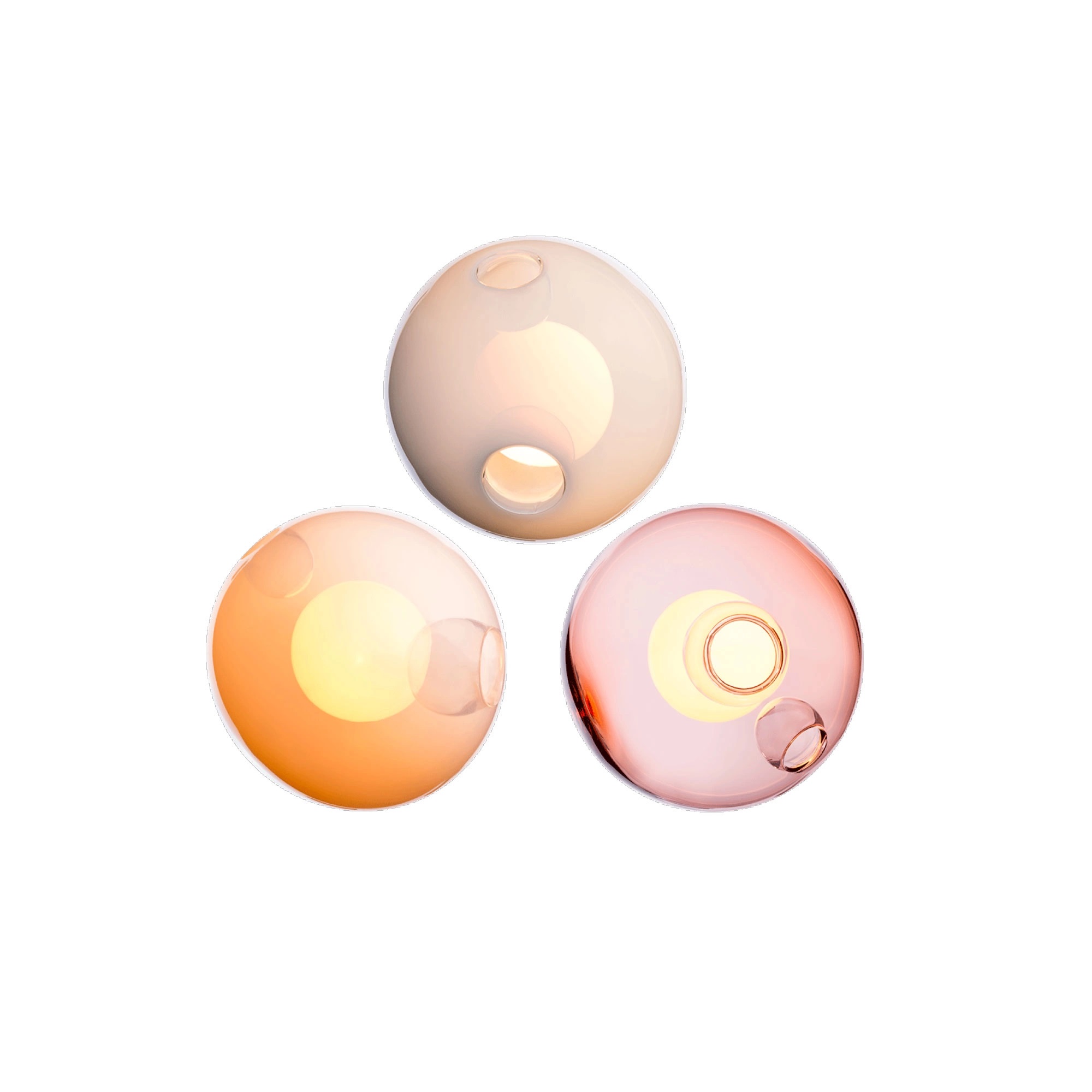 Bocci - 28.3 Cluster, Multi - 05 Xenon - Klusterlampor - Omer Arbel - Flerfärgad