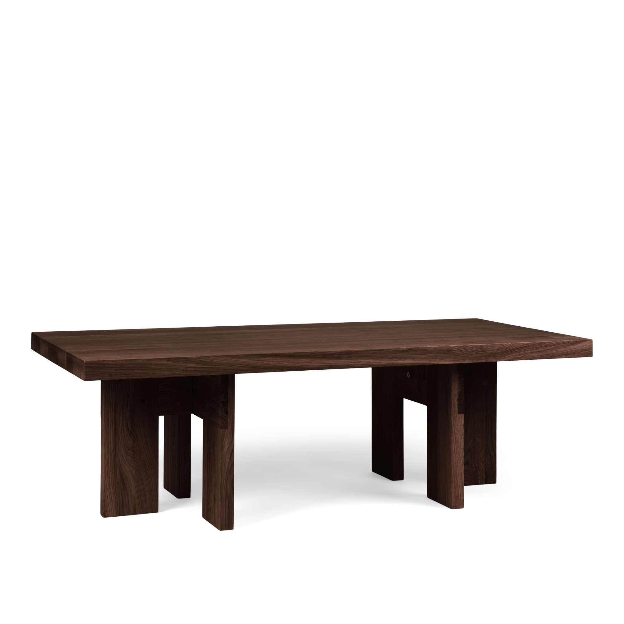 Frama - Farmhouse Rectangle soffbord dark oak - Soffbord - Brun - Tr&auml;