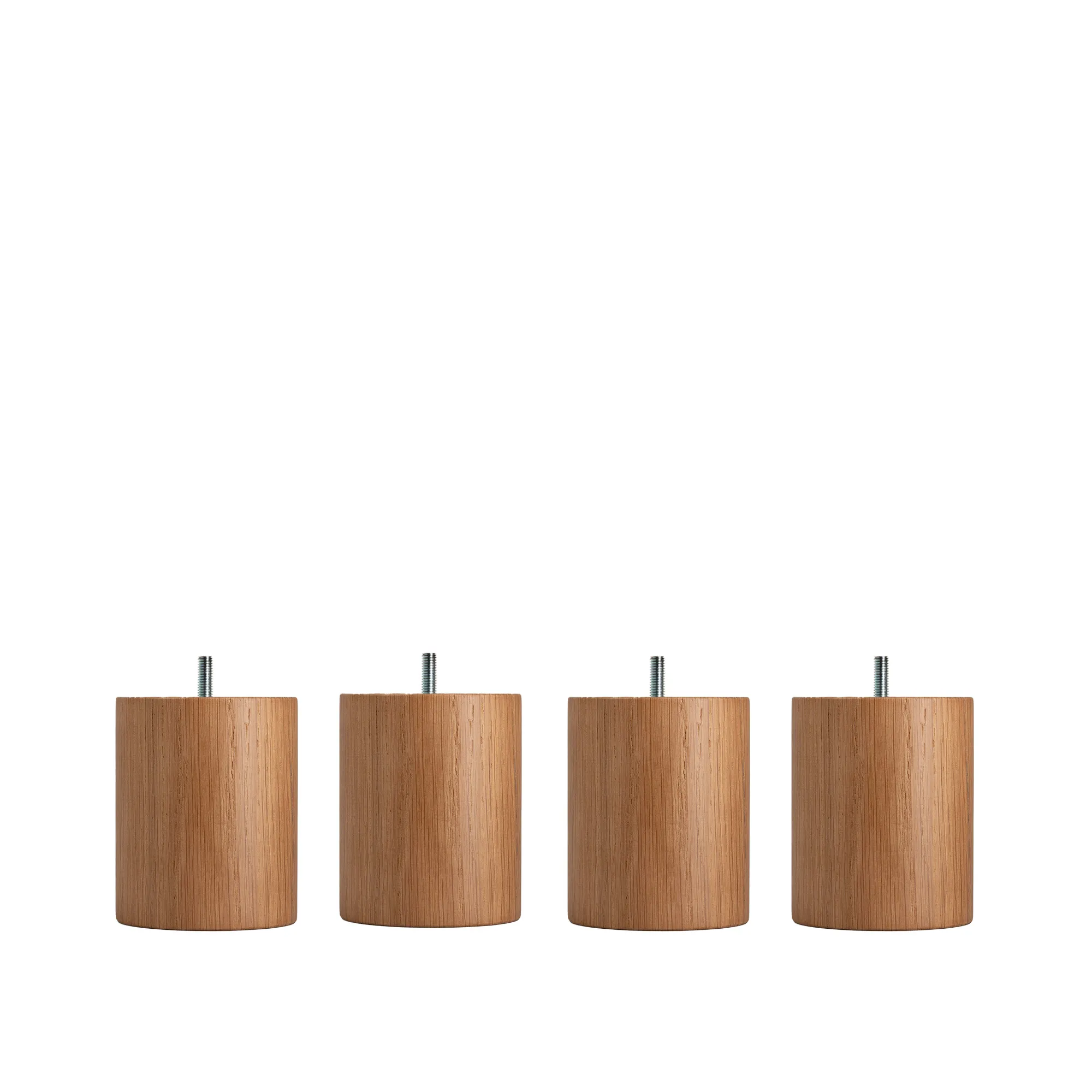 DUX SC sängben rund ek bred 4-pack