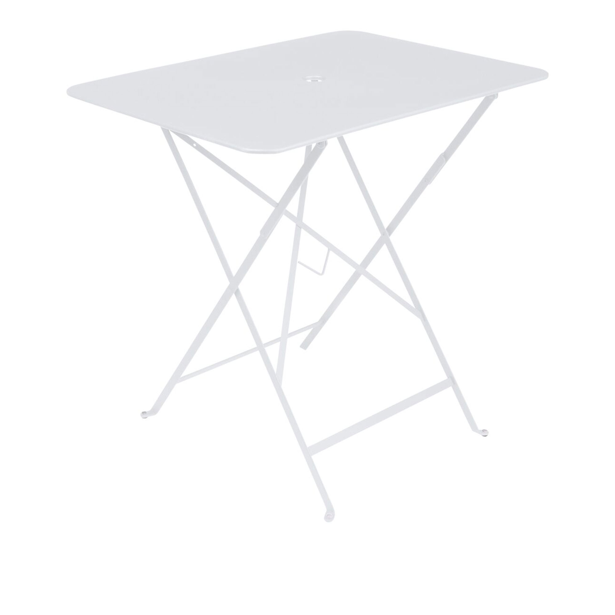 Fermob - Bistro Table 77 x 57 cm Cotton White 01 - Balkong- och caf&eacute;bord - Vit - Metall