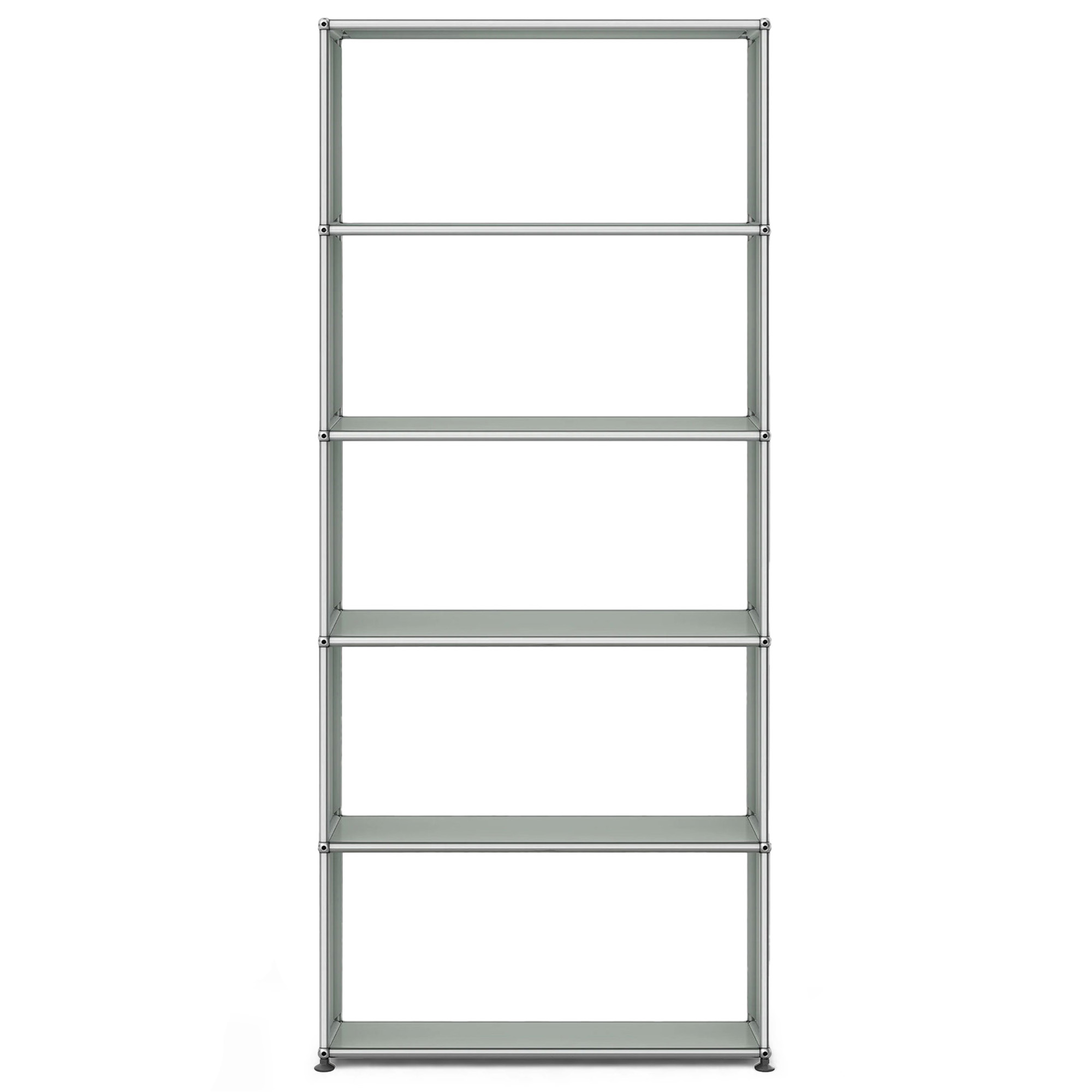 USM - USM Haller 108 Shelving Light Gray - Hyllor & Hyllsystem - Fritz Haller & Paul Sch&auml;rer - Gr&aring; - Metall