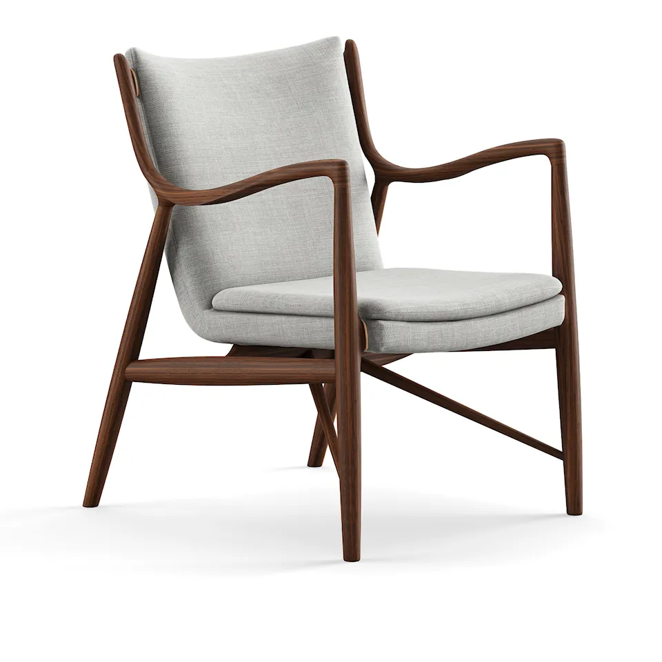 45 fåtölj Walnut