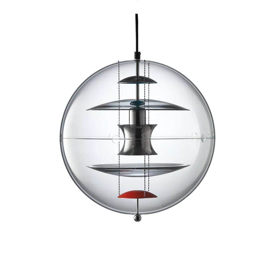 VP Globe Coloured Glass Pendant