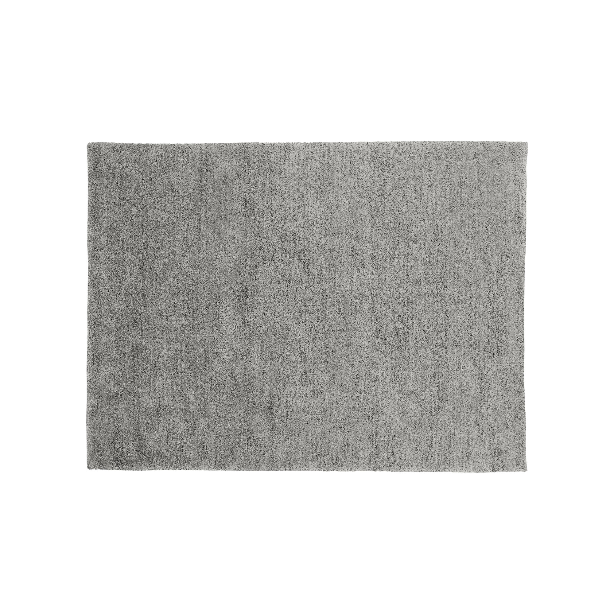 HAY - Raw Rug No2 - Light Grey - 170 x 240 cm - Enfärgade mattor - Grå