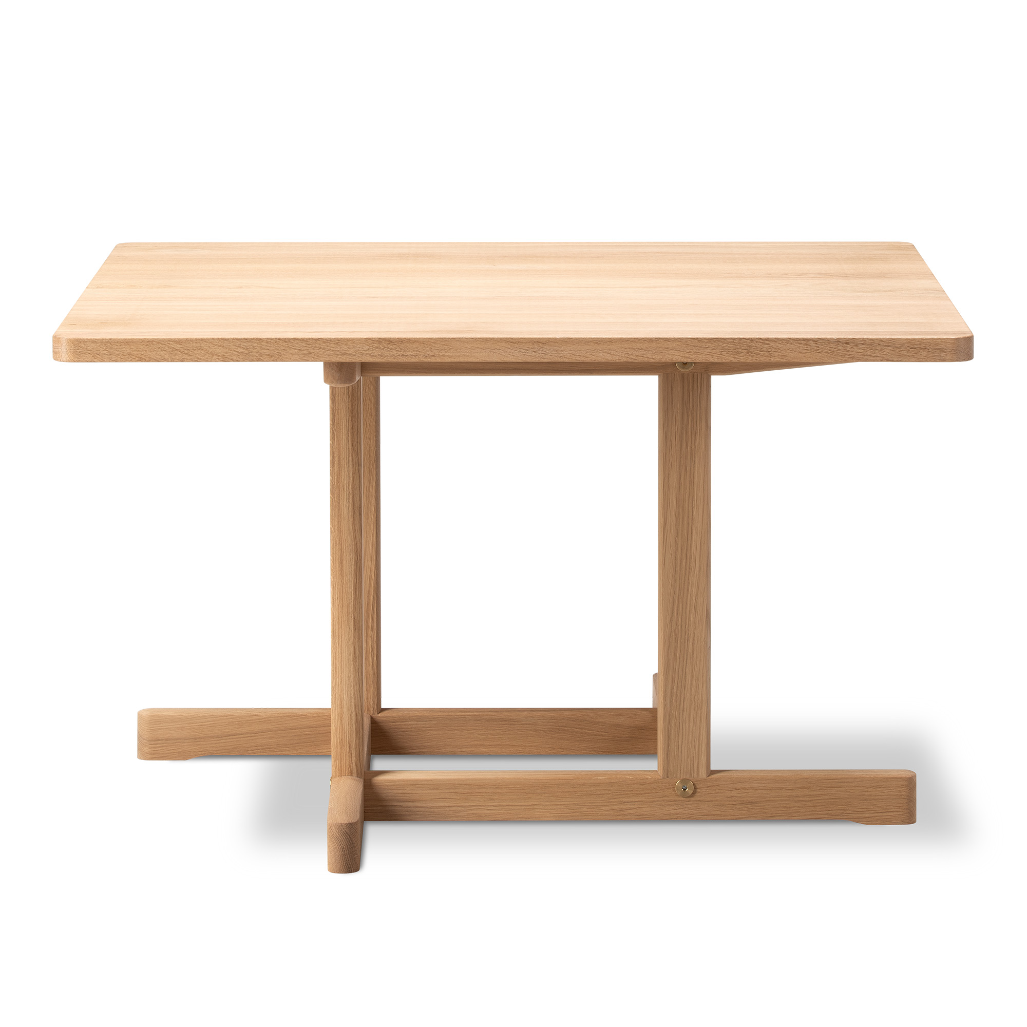 Fredericia Furniture - BM80 Mogensen Coffee Table 90x90 cm - height 54 cm - Oak light oil - Soffbord - Børge Mogensen - Träfärgad - Trä