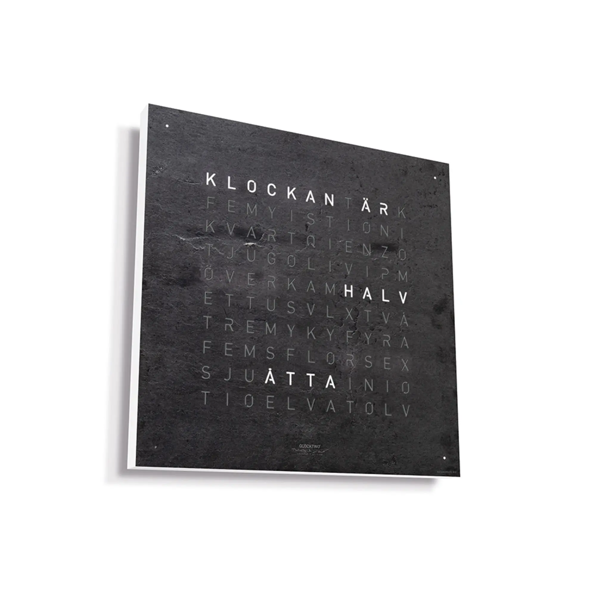 Qlocktwo Earth 45 Creator's Edition - Metamorphite