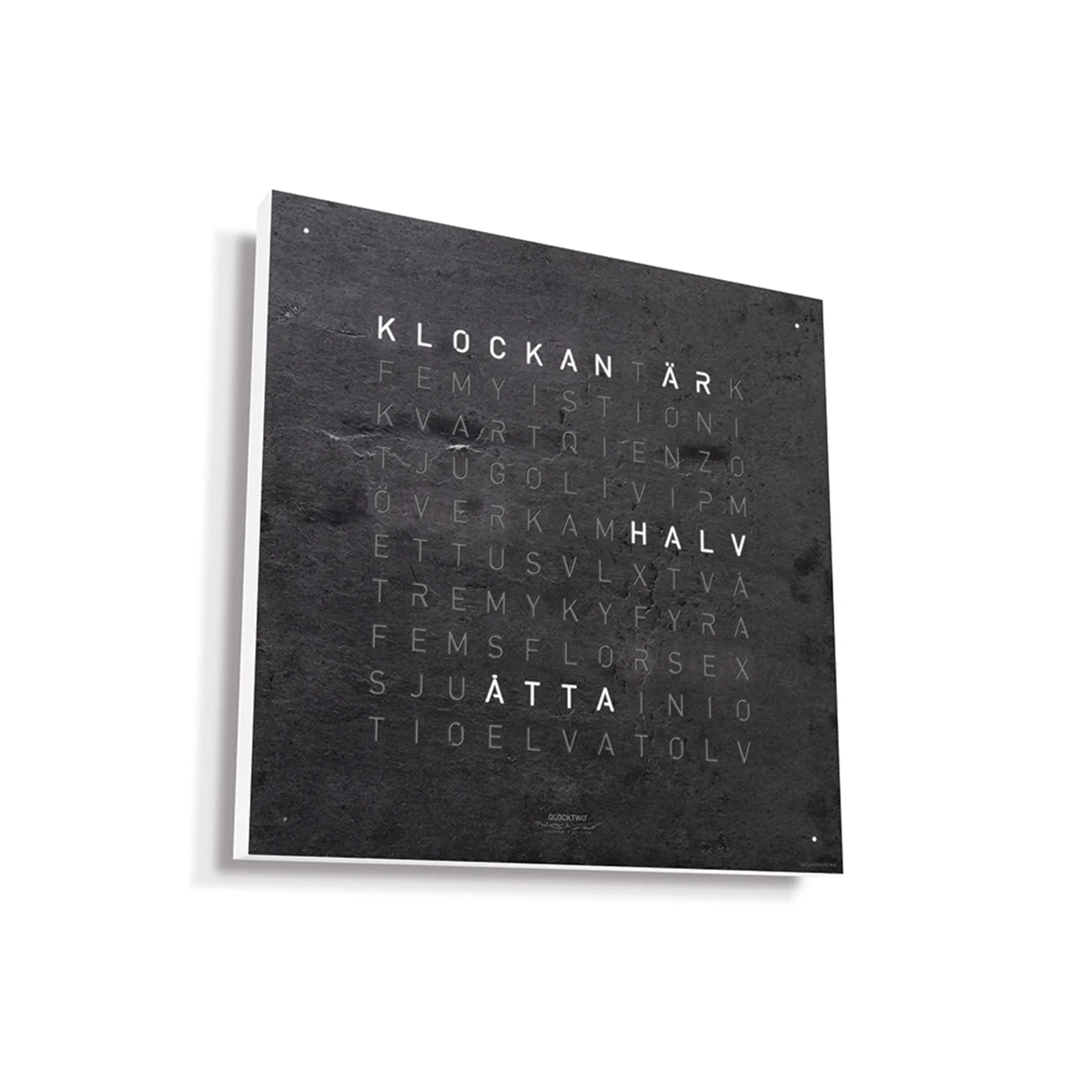 Qlocktwo Earth 45 Creator's Edition - Metamorphite