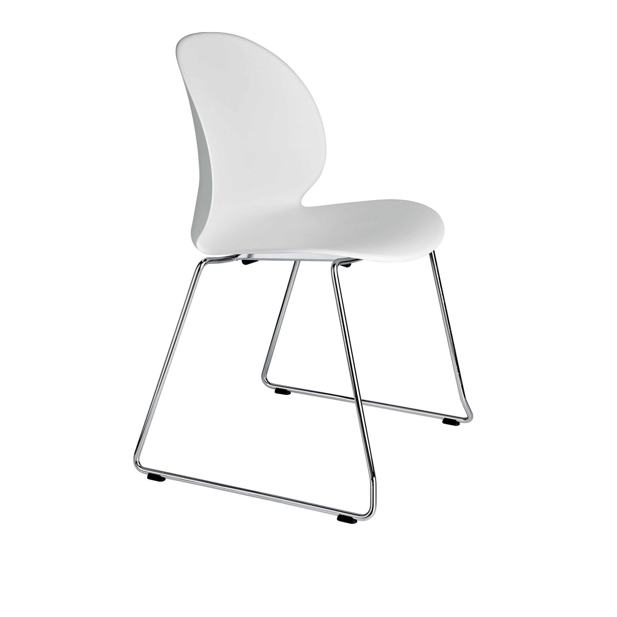 Fritz Hansen - N02-20 Recycle White - Matstolar - Nendo - Vit - Metall/Plast