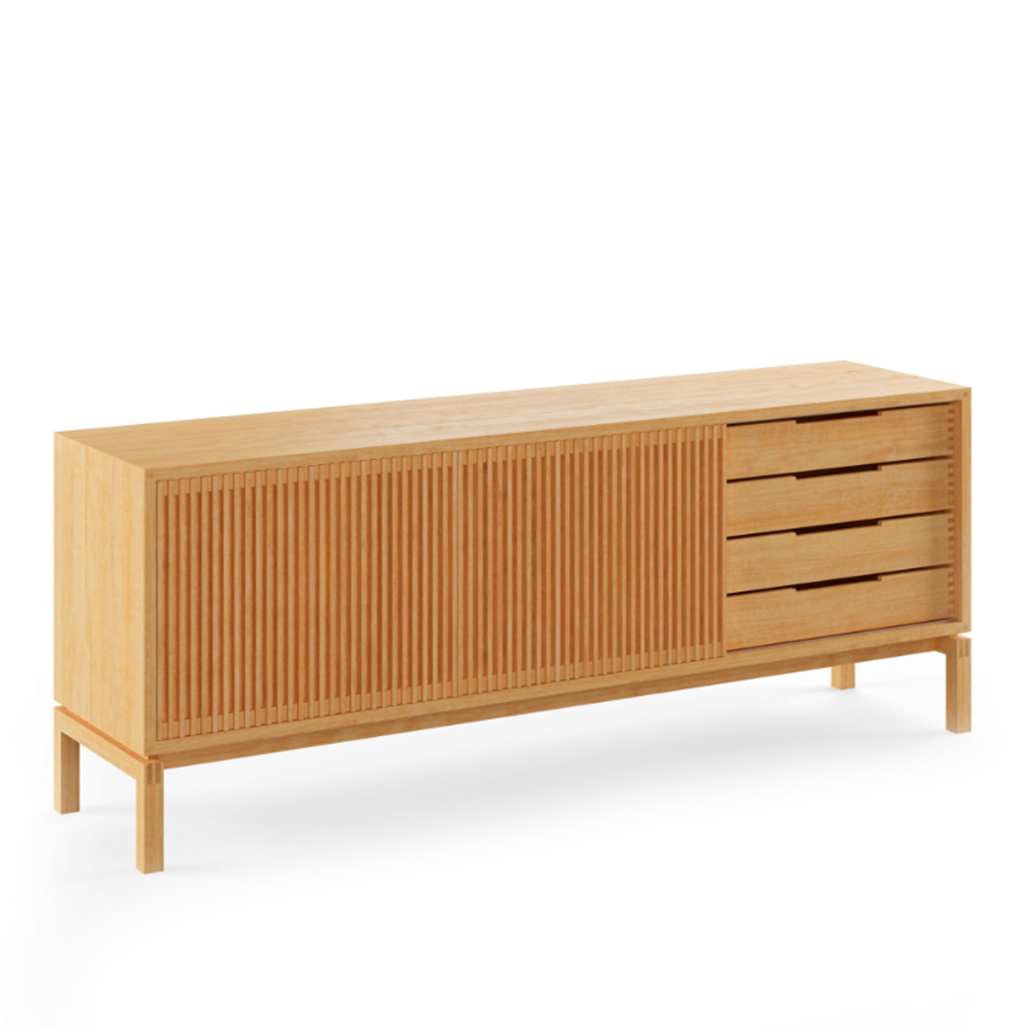 Naver Collection - Ebbe AK2060 sideboard oljad ek - Sideboards - Brun - Tr&auml;