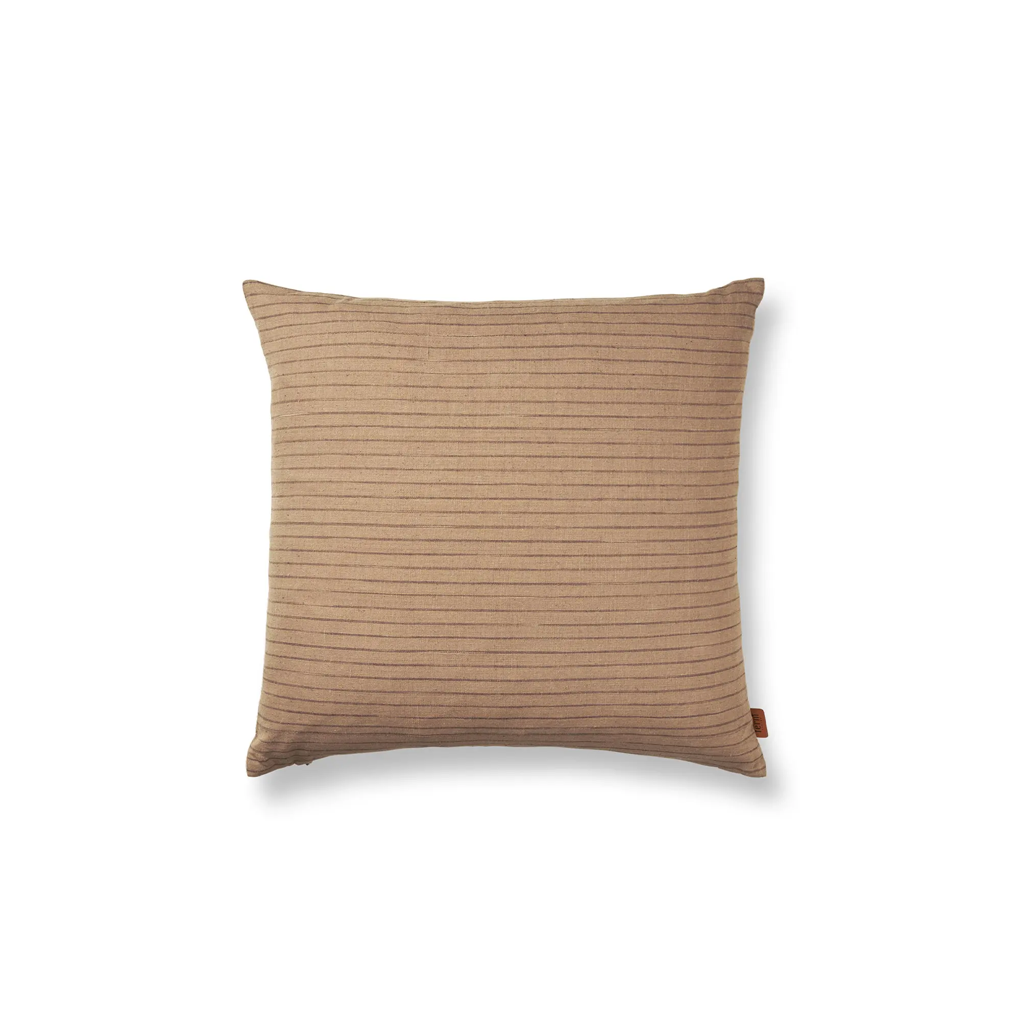 Brown Cotton Cushion