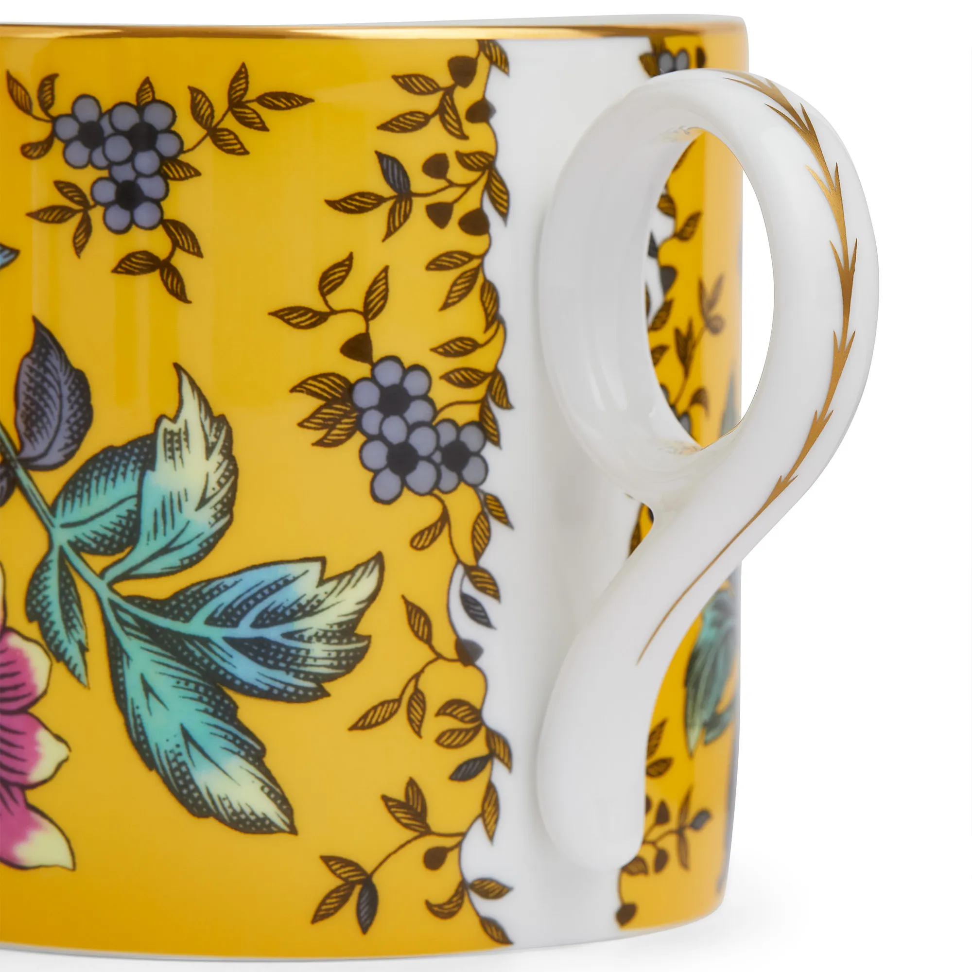 Wonderlust Yellow Tonquin Mug Large