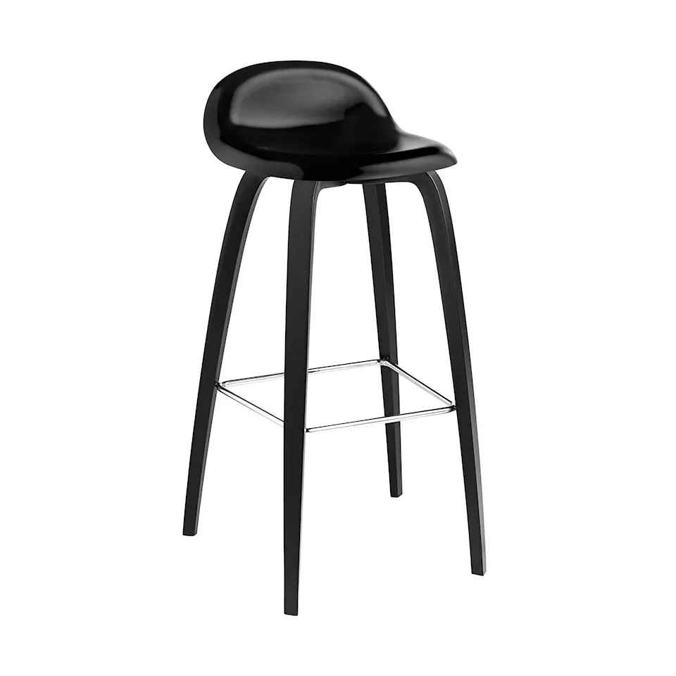 3D barpall trä