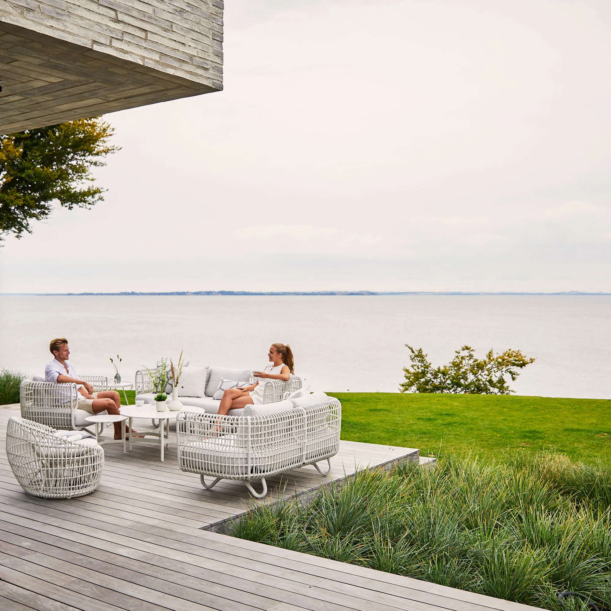Nest Outdoor 3-sitssoffa
