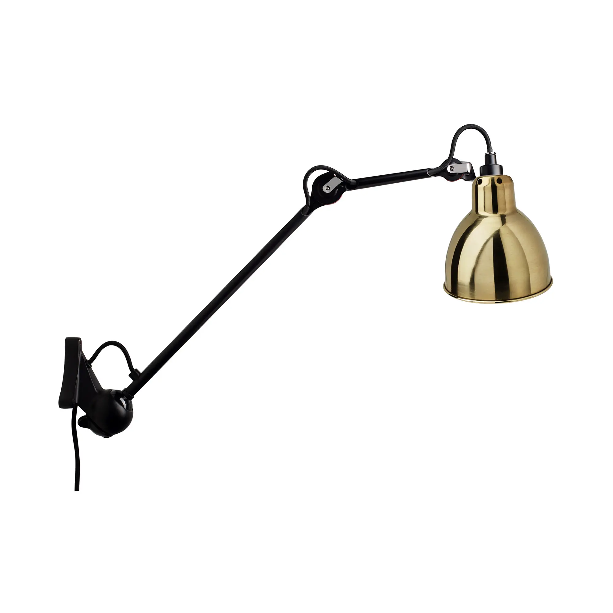 Lampe Gras No222 - Round - Svart bas