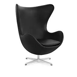 3316 Ägget fåtölj Satin Polished