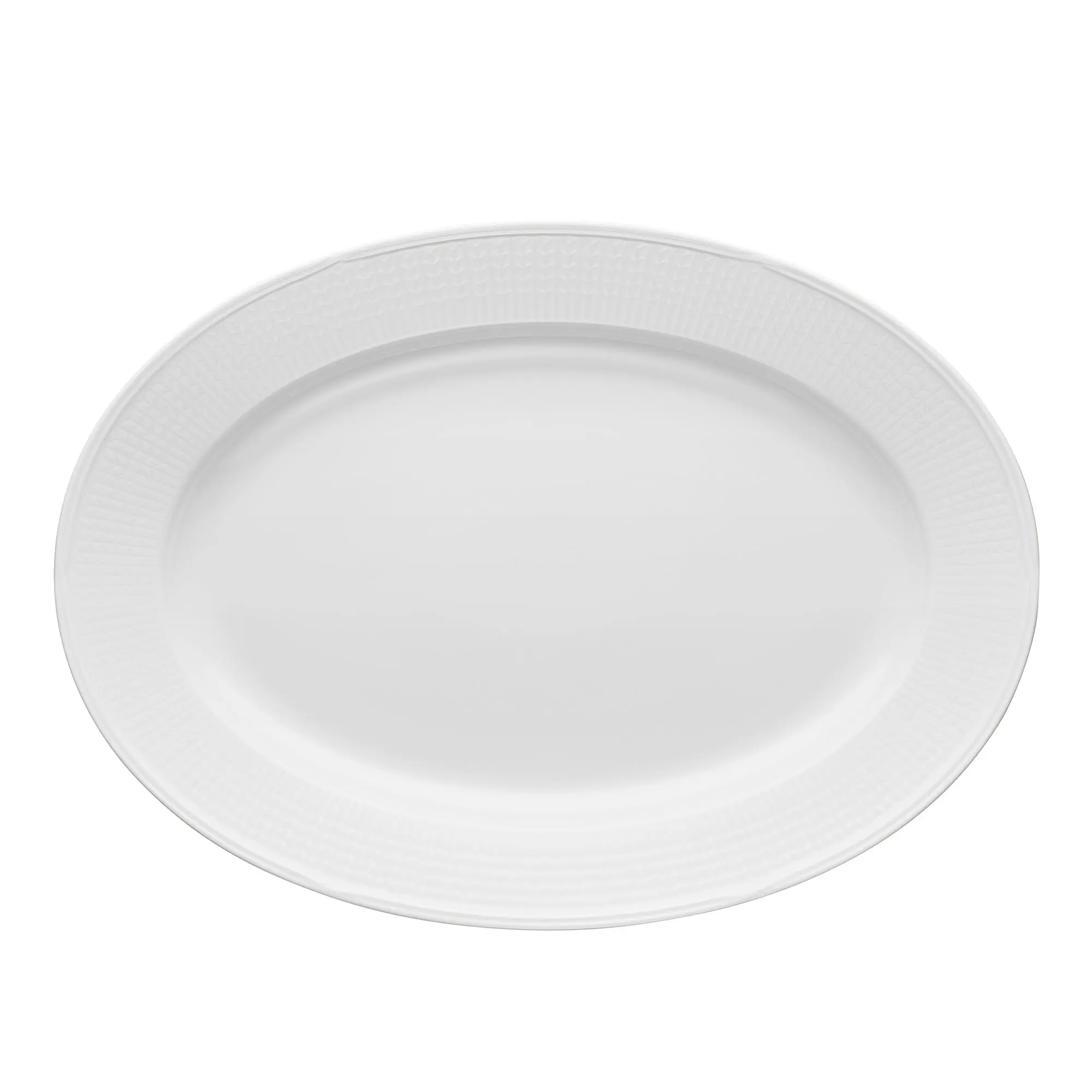 Swedish Grace Fat Oval 40 x 29 cm Snö