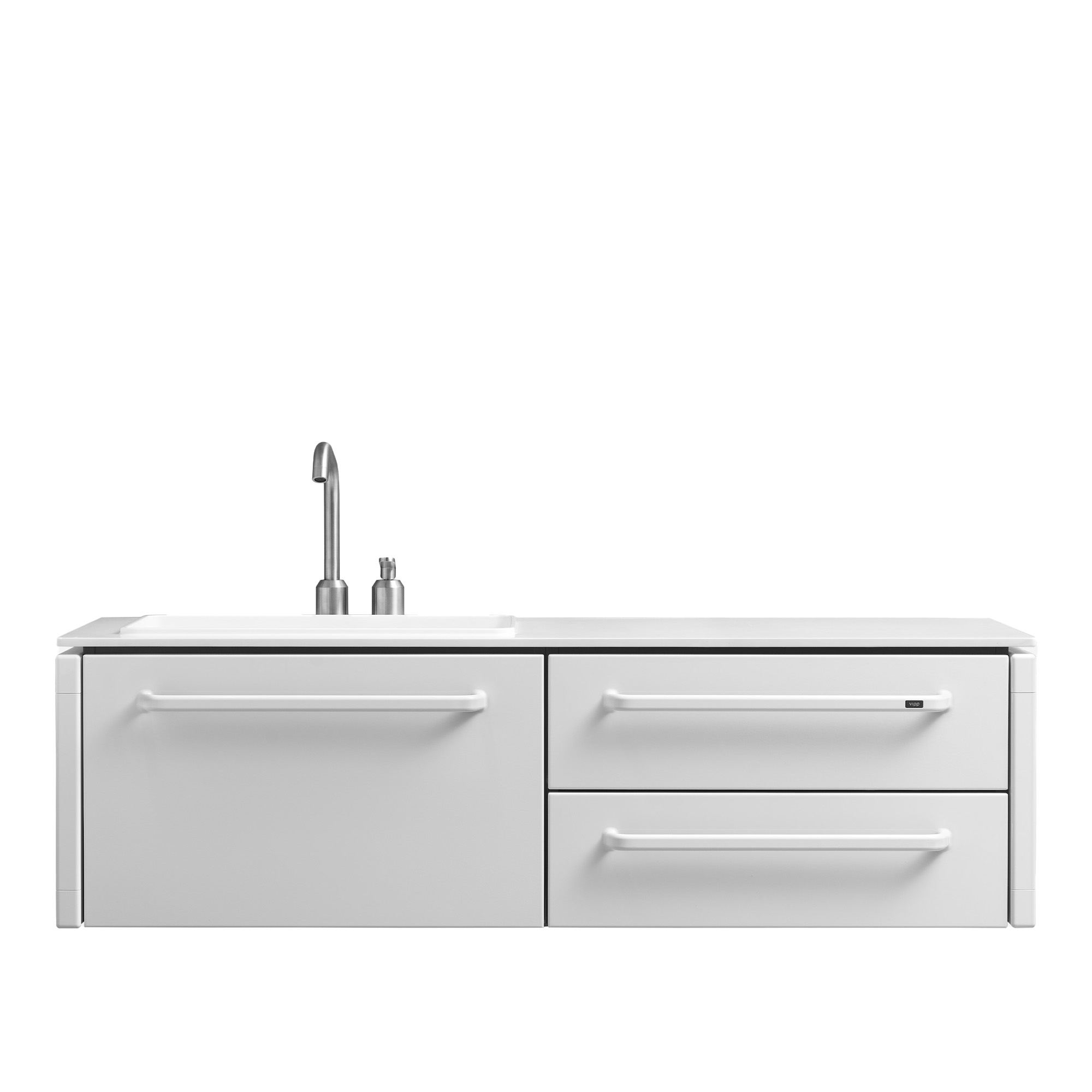 Vipp - Vipp982 kommod mellan inklusive kran - Vit |  | Möbelexperten