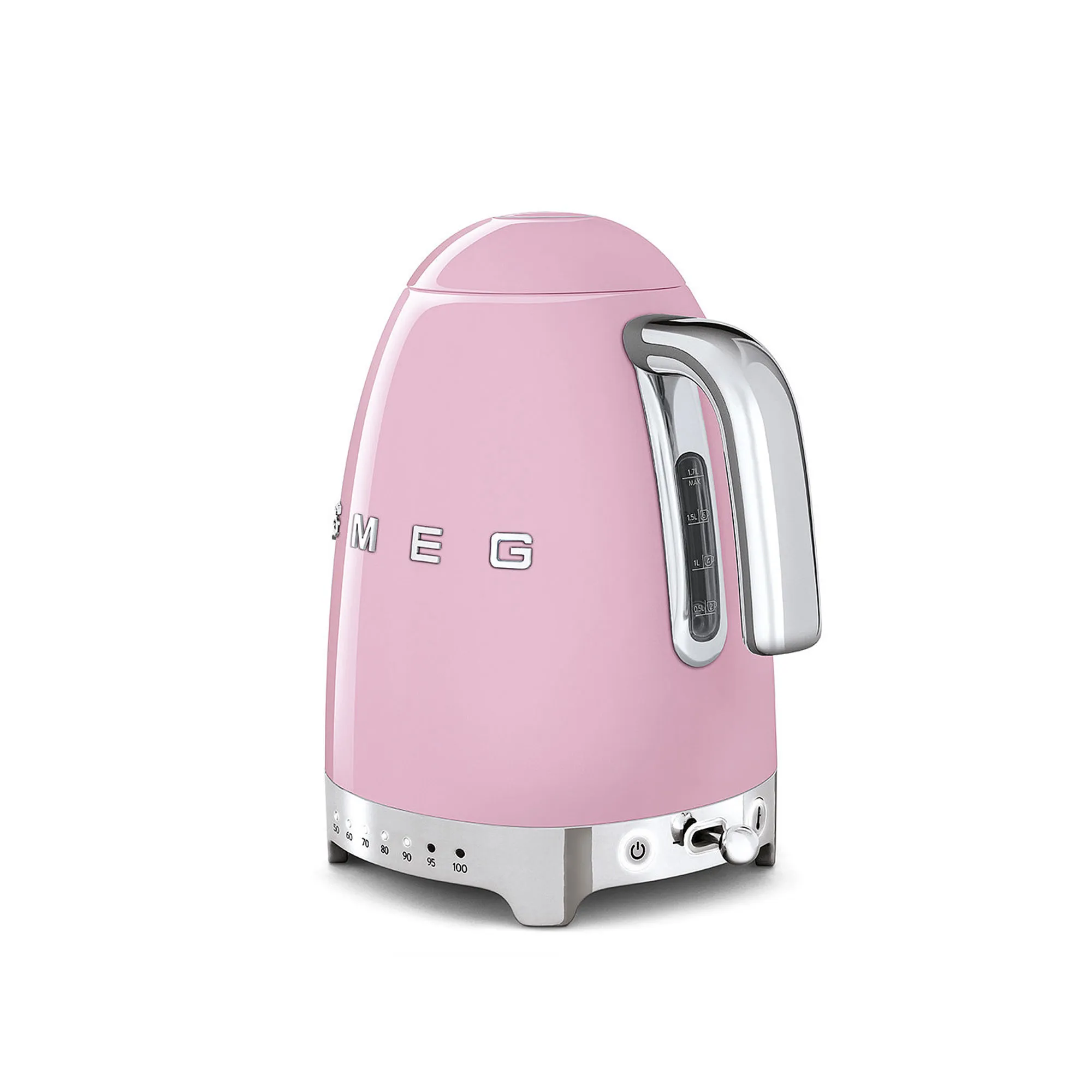 Smeg Variable Temperature Kettle Pink