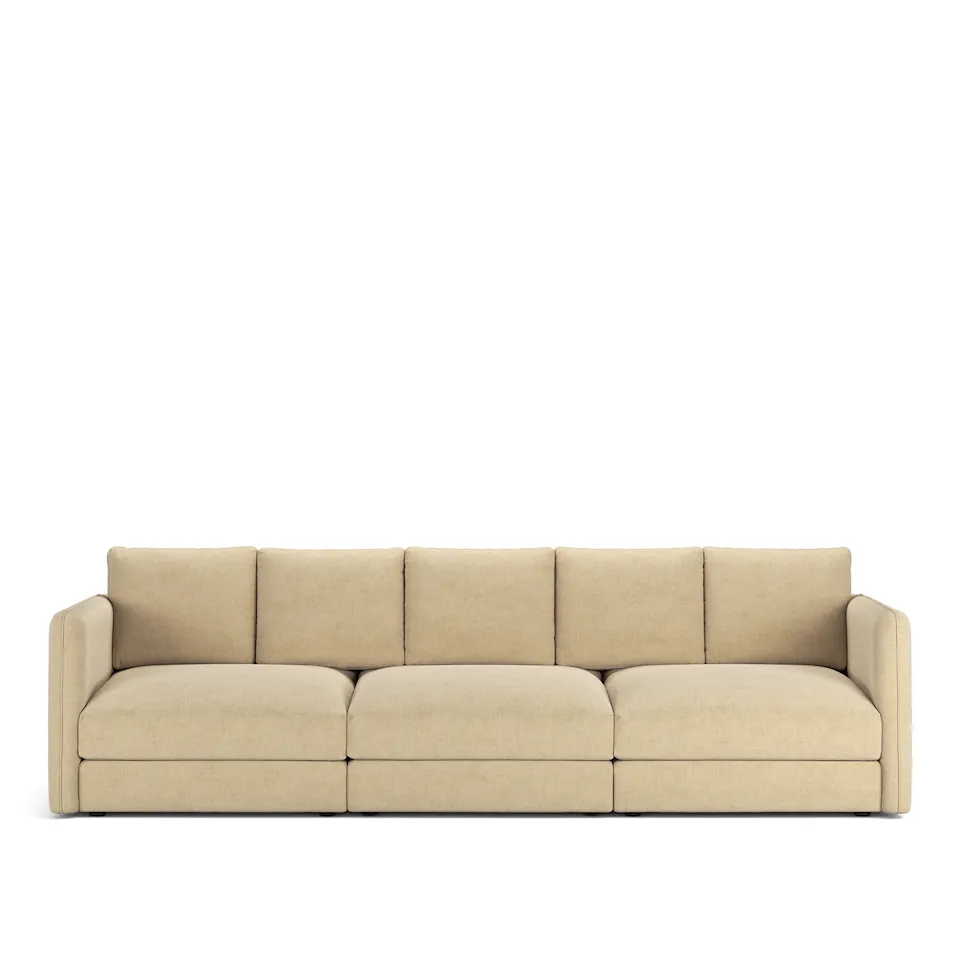 Pavarotti 3-Seater, Removable Cover, Cushion Variant 02, Sienna Tonal 10