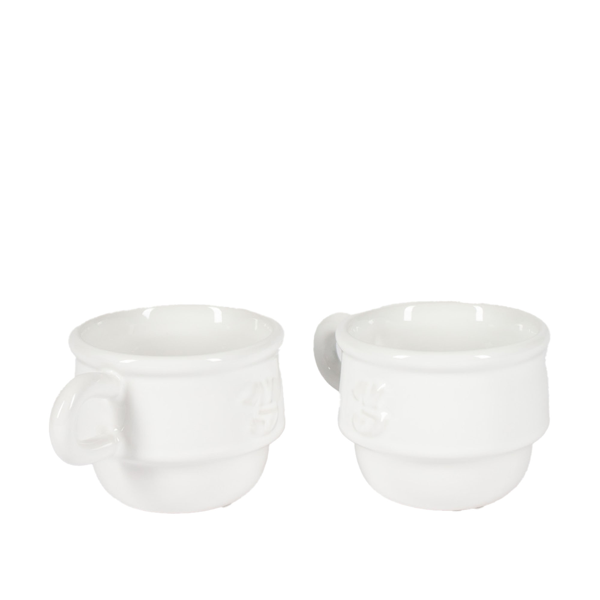 Niko June - Kantine Cup 2 Pcs White - Kaffekoppar - Niko Juno - Vit