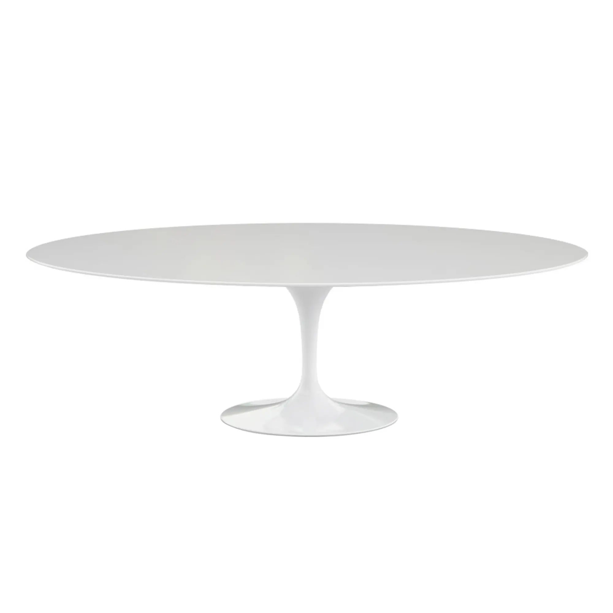 Saarinen Oval matbord 244 cm White