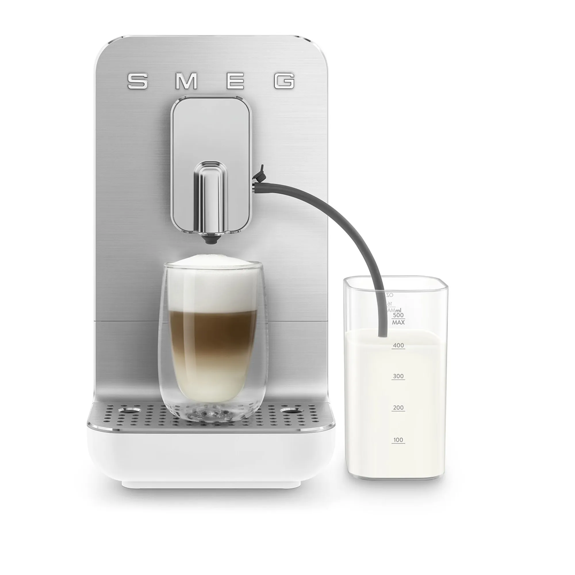 Smeg Automatic Coffee Machine With Milk System White