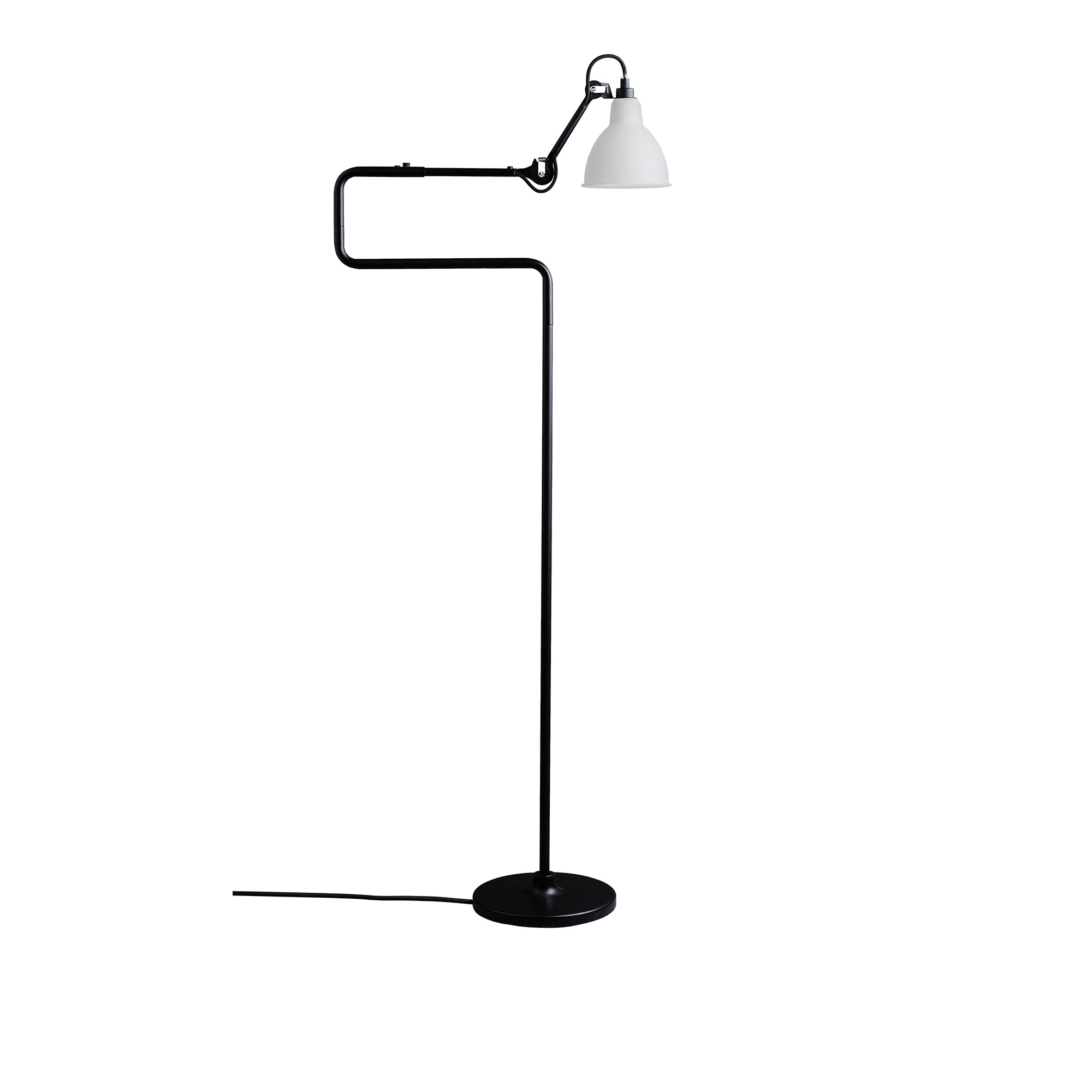 Lampe Gras by DCWéditions - Lampe Gras No411 - Round, Glas - Läslampor - Bernard-Albin Gras - Transparent