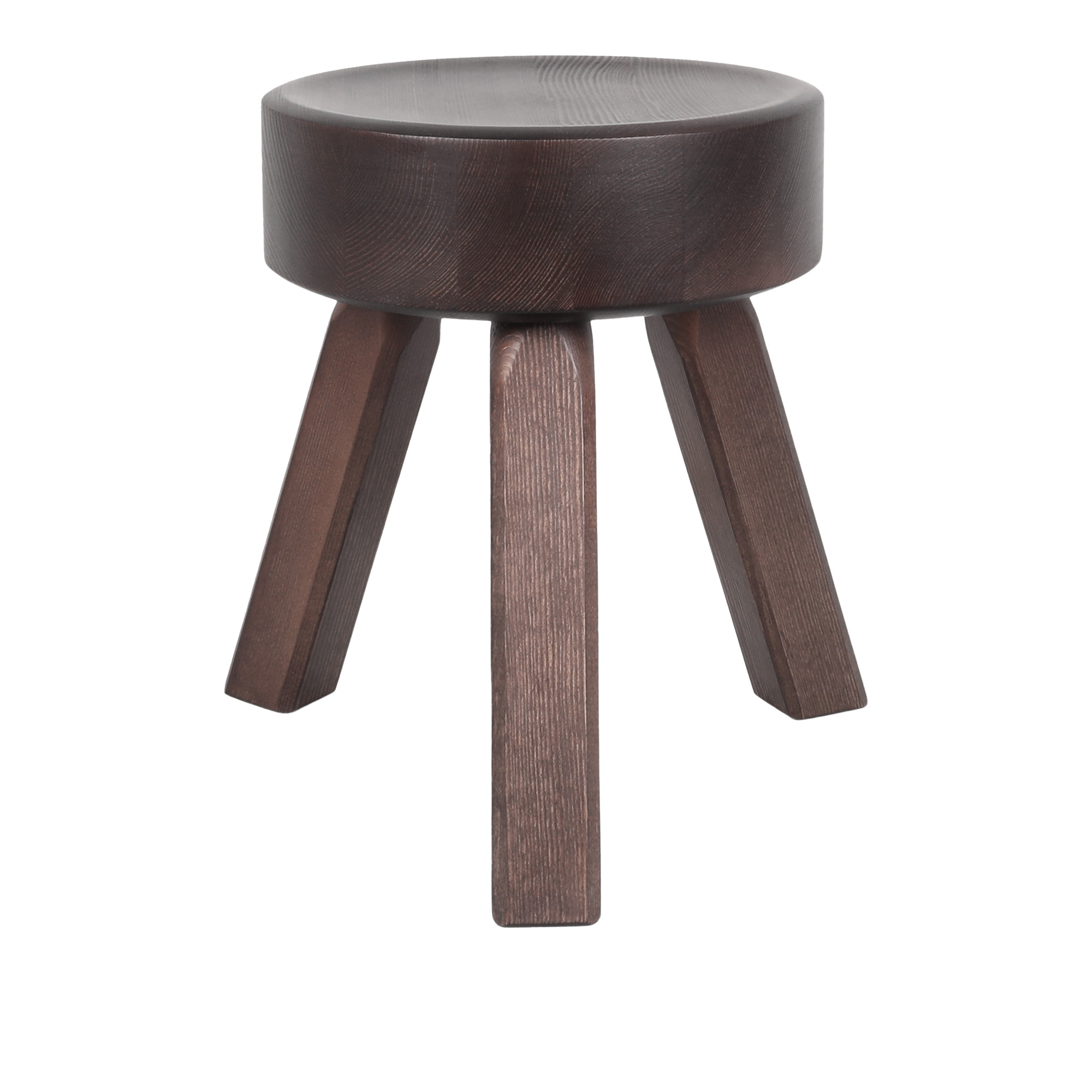 frama - aml stool dark - pallar - andreas martin-löf - brun - trä