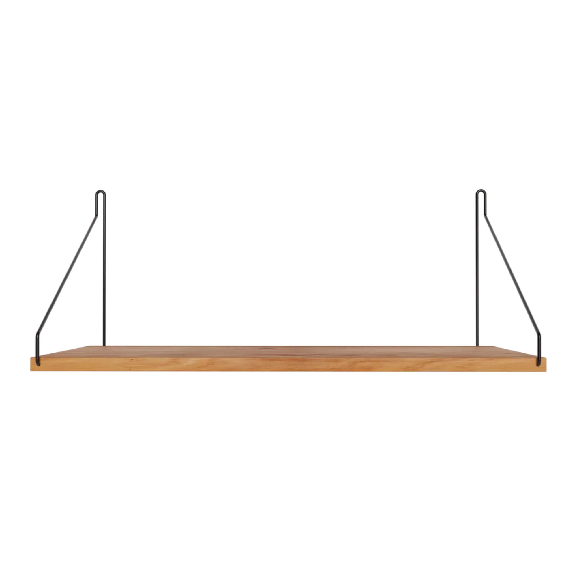 Frama - Single Shelf vägghylla Natural Oak / Black D27 W40 - Kim Richardt - Beige - Trä |  | Möbelexperten
