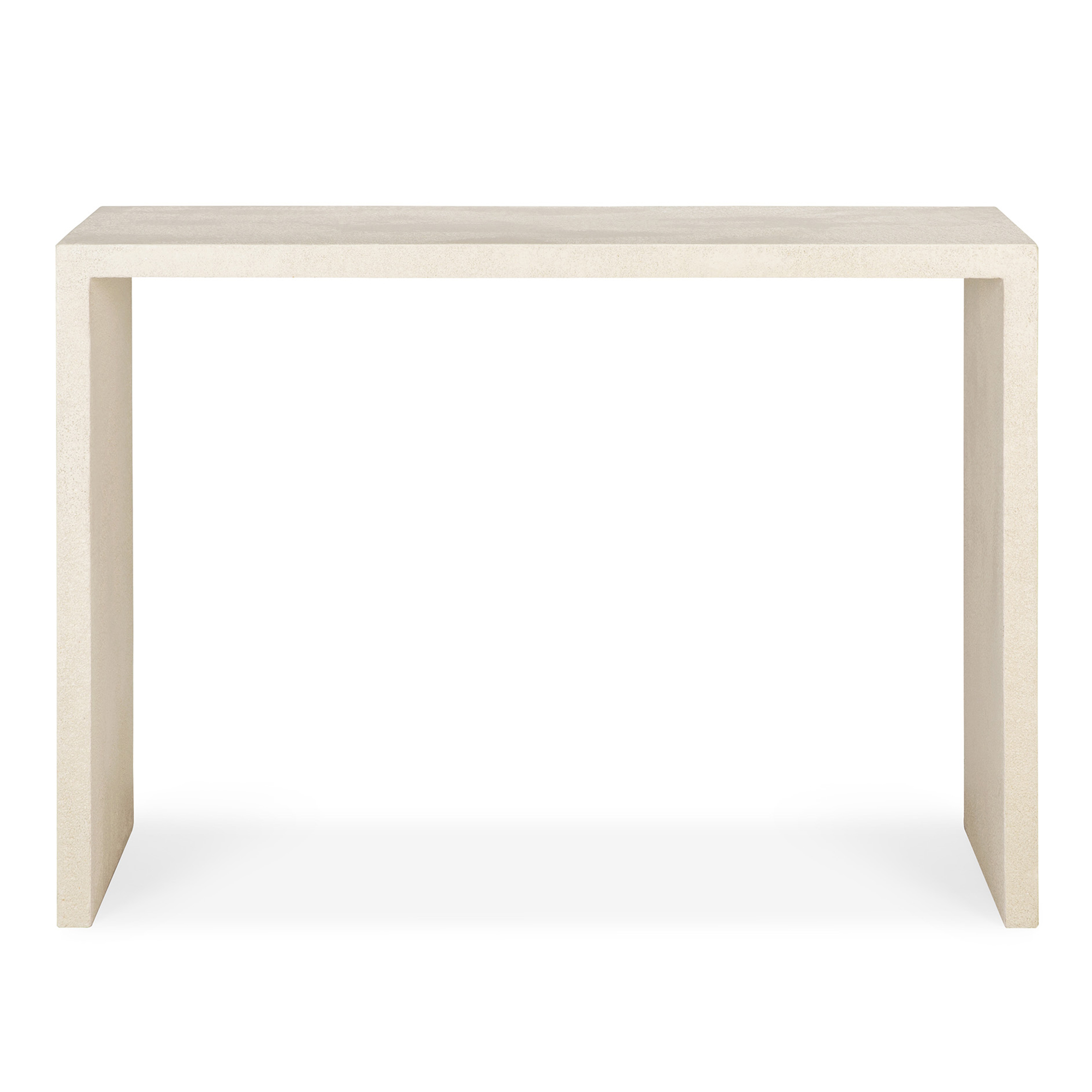 Ethnicraft - Elements Console - Microcement - Off White - Avlastningsbord - Vit - Sten | Möbler - Bord - Avlastningsbord | Möbelexperten