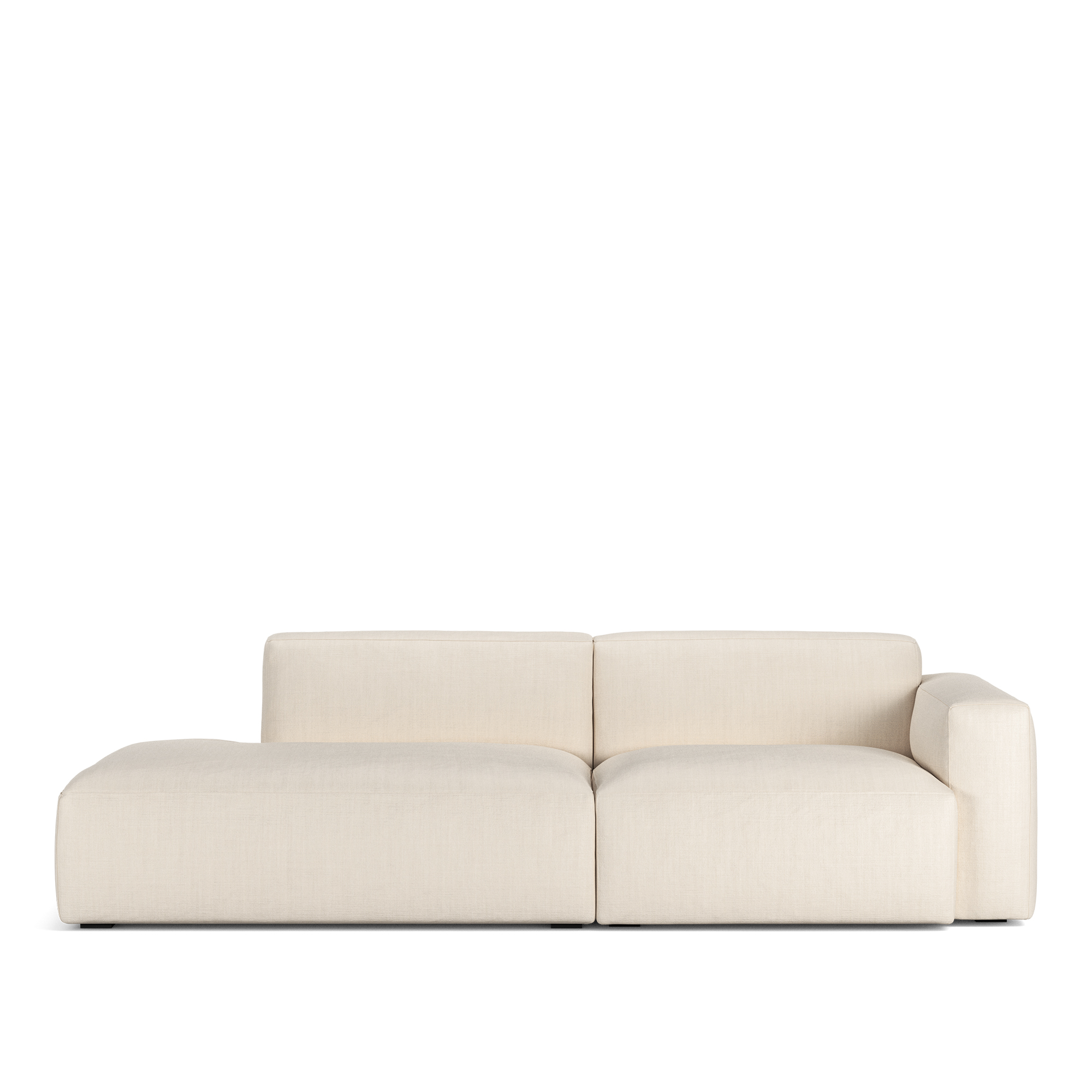 no ga - brick 2-seater open end left indianskop 03 removable upholstery - soffor