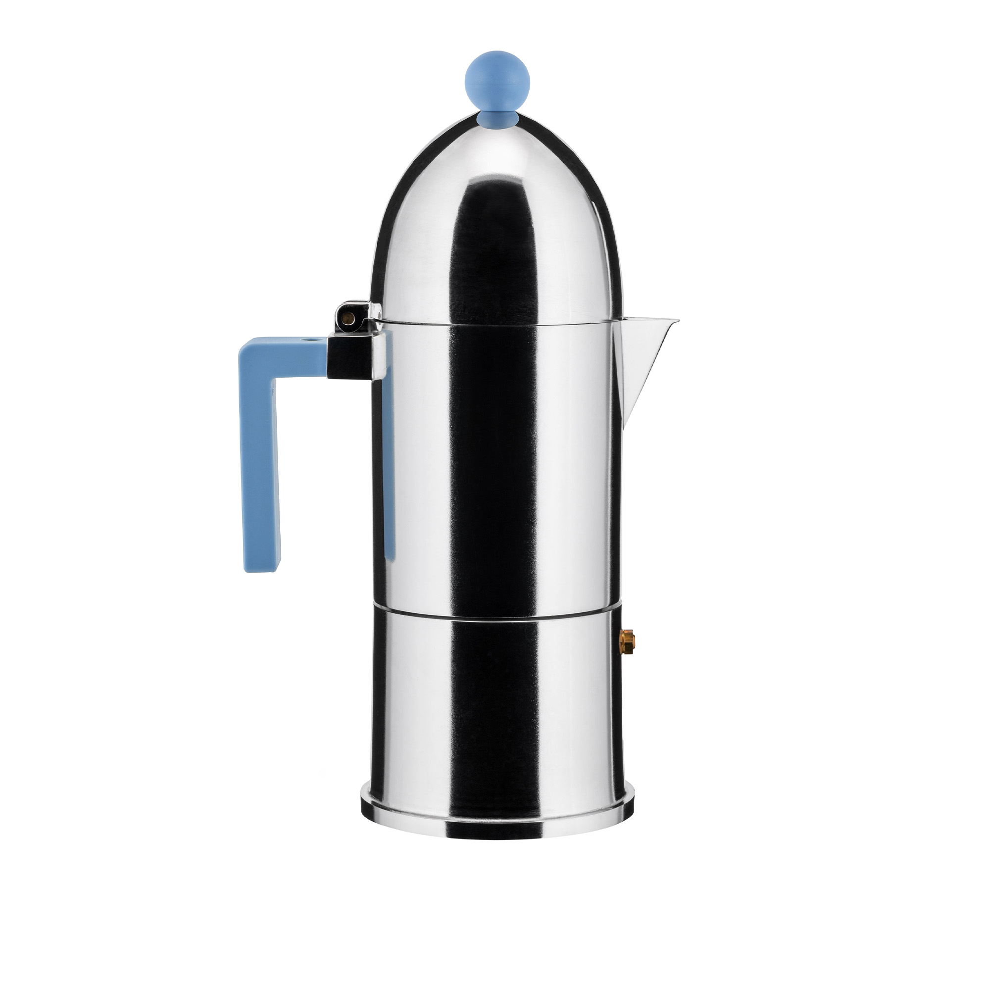 Alessi - LA CUPOLA,ESPRESSO COFFEE M.FM - Kaffemaskiner & kaffebryggere - Aldo Rossi - Blå