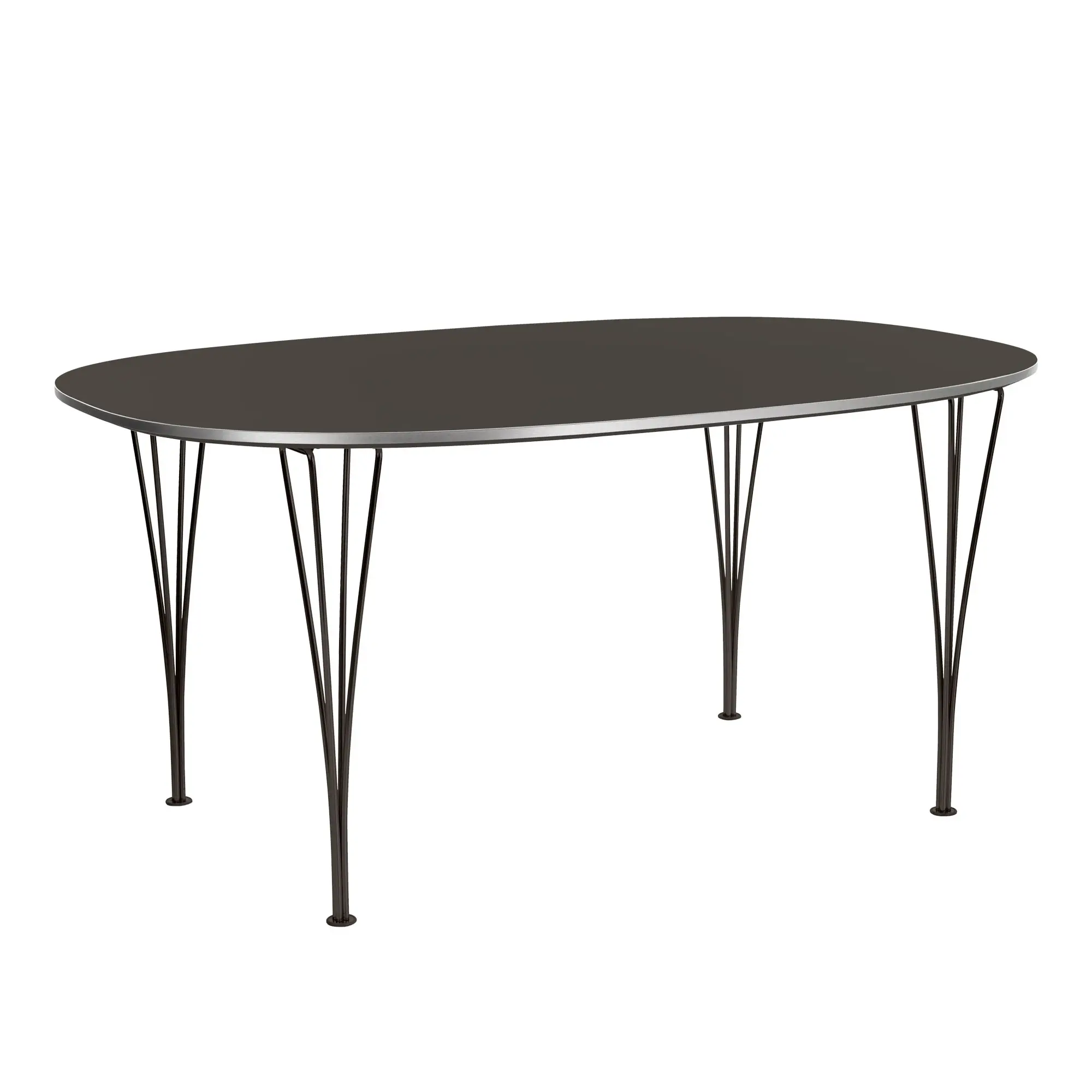B612 Superellipse spisebord 100 x 150 cm Grey
