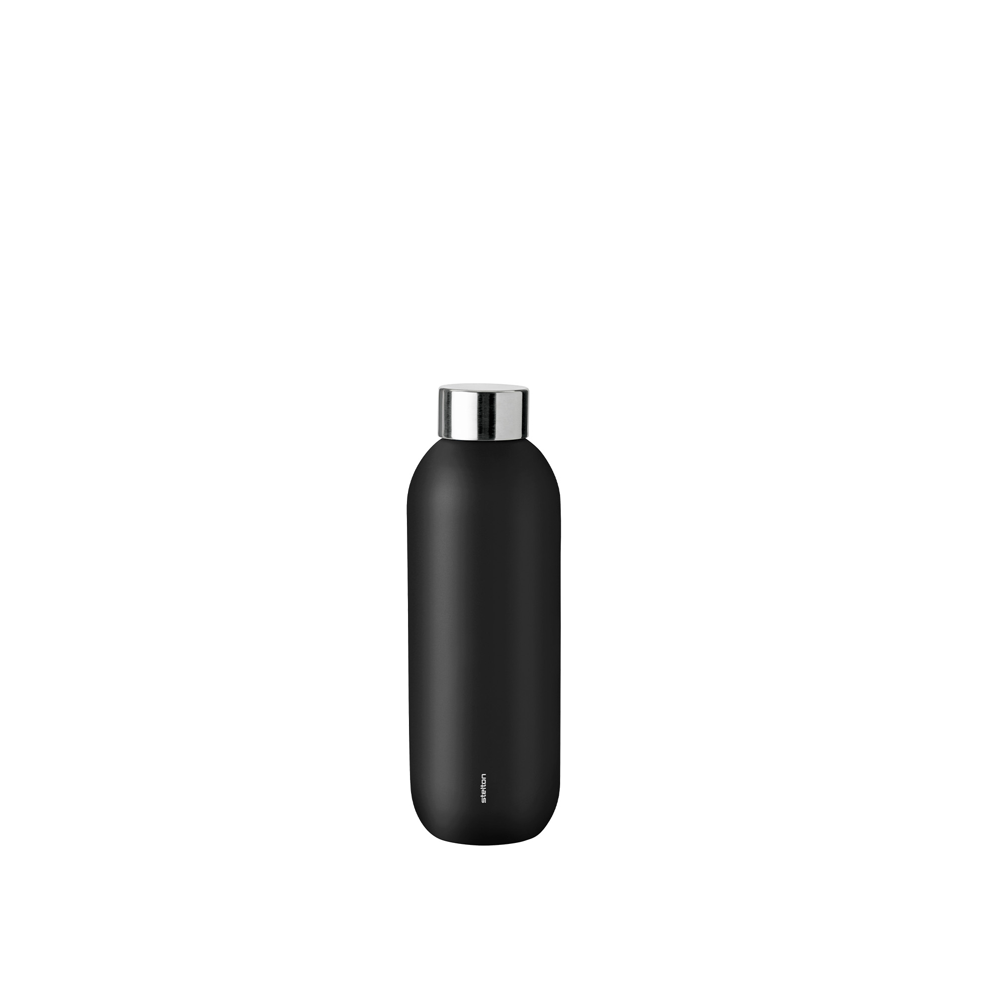 Stelton - Keep Cool Termosflaska 0,6 L, Black - Termosar - Metall
