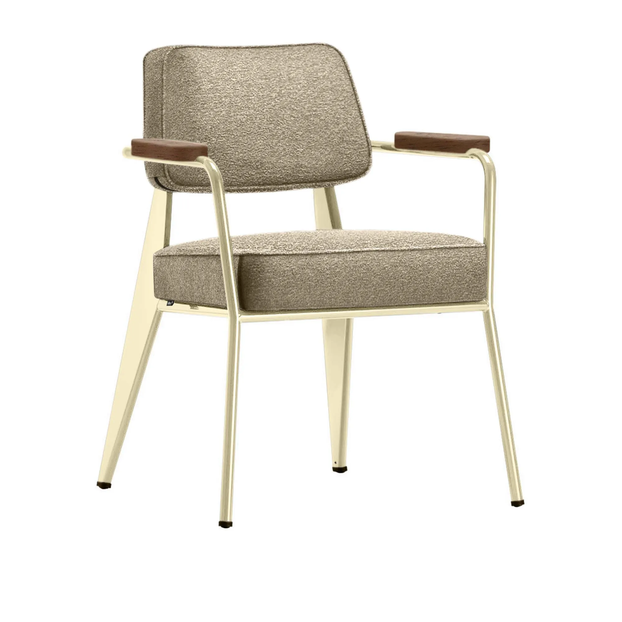Fauteuil Direction karmstol Ecru