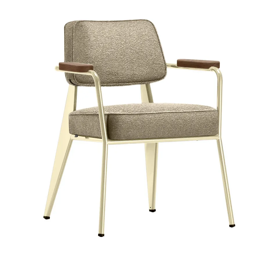 Fauteuil Direction karmstol Ecru