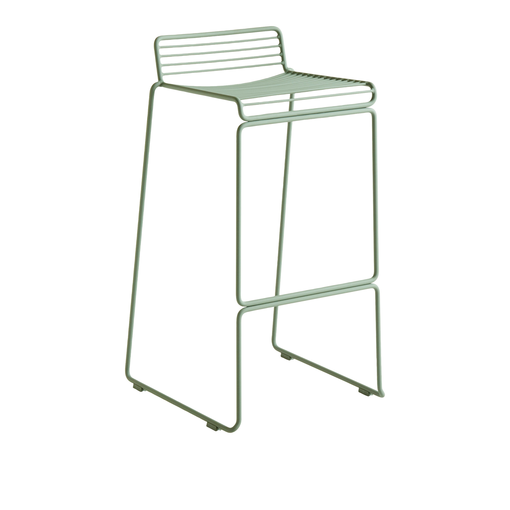 HAY - Hee Bar Stool High - Fall Green - Barstolar - Hee Welling