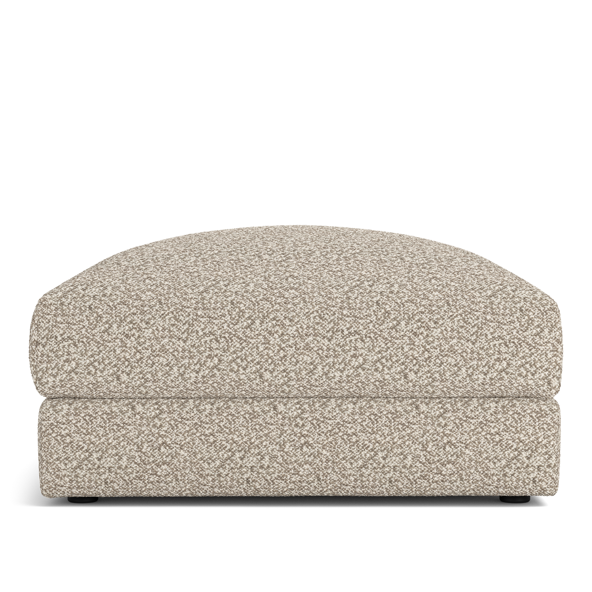 no ga - pavarotti ottoman vellus 03 fixed upholstery - fotpallar - dun/metall/trä/skum