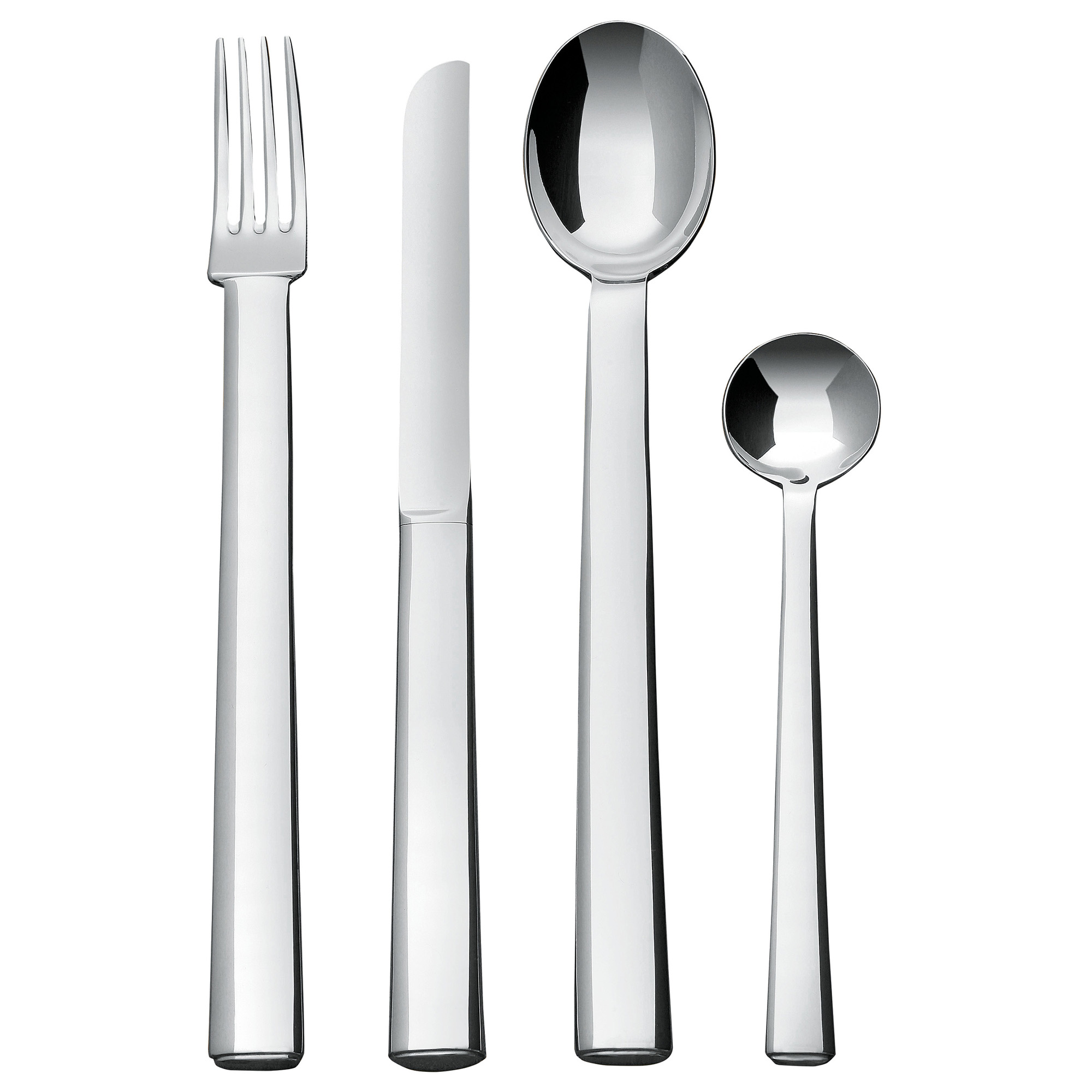 Alessi - RUNDES MODELL,24 PCS.SET - Bestikksett - Josef Hoffmann