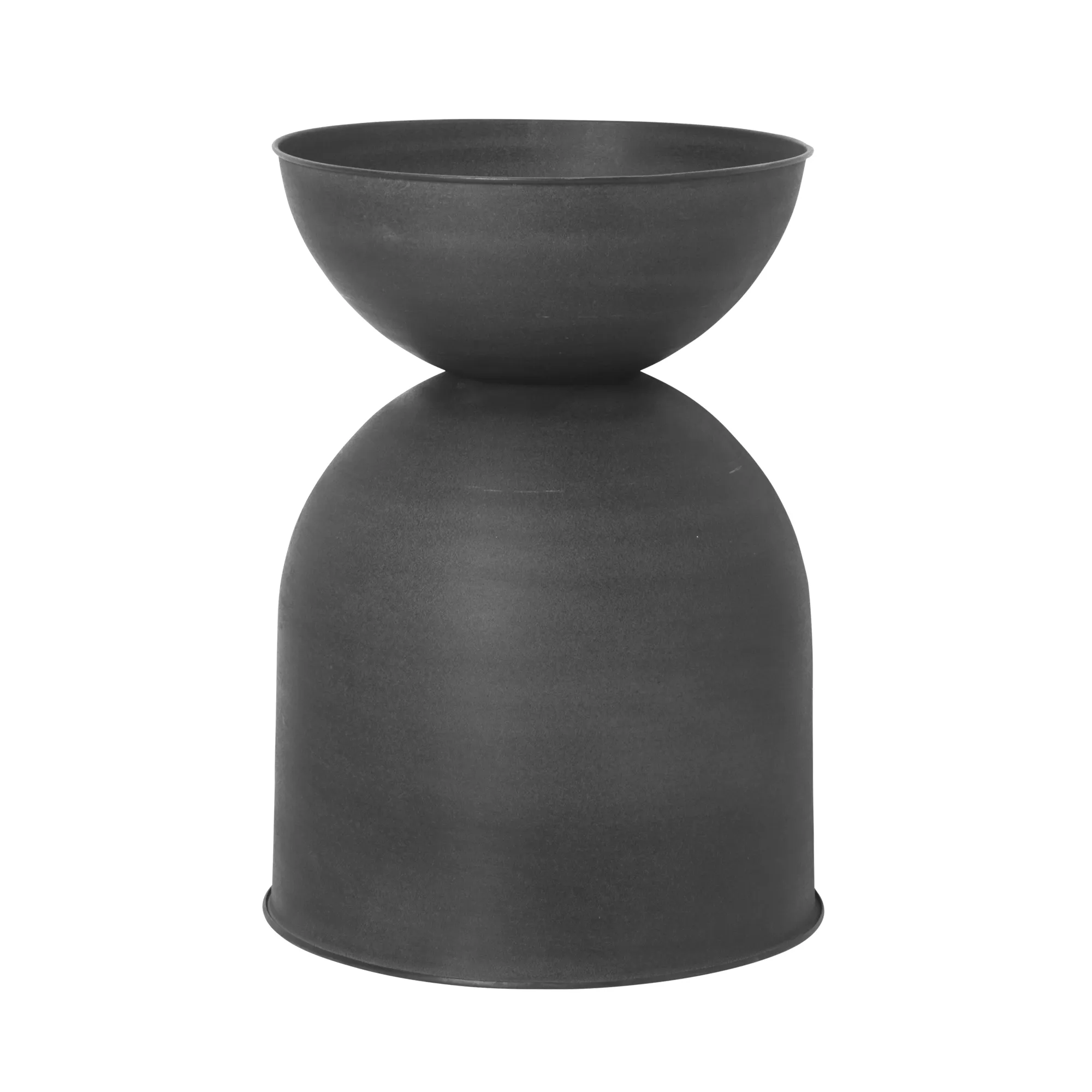 Hourglass Black blomkruka